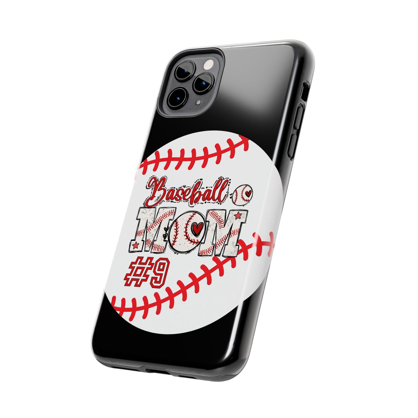 Personalized baseball Mom Custom Phone Case iPhone compatible