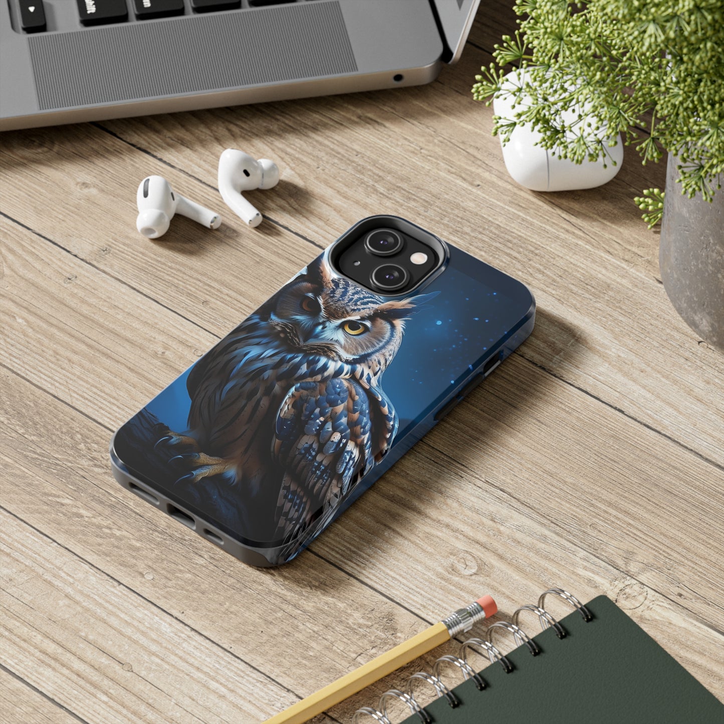 Night owl/ Tough iPhone Case/ Nature