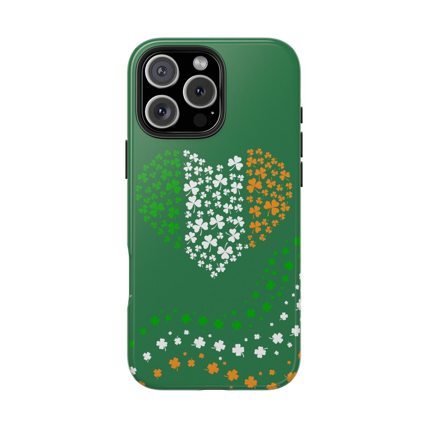 St. Patty's Phone Case-Irish heart- iPhone compatible