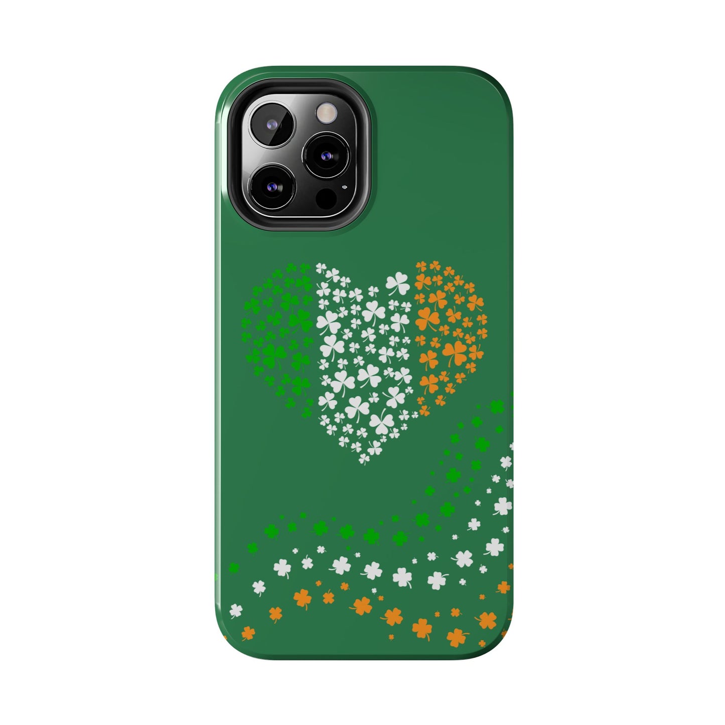 St. Patty's Phone Case-Irish heart- iPhone compatible