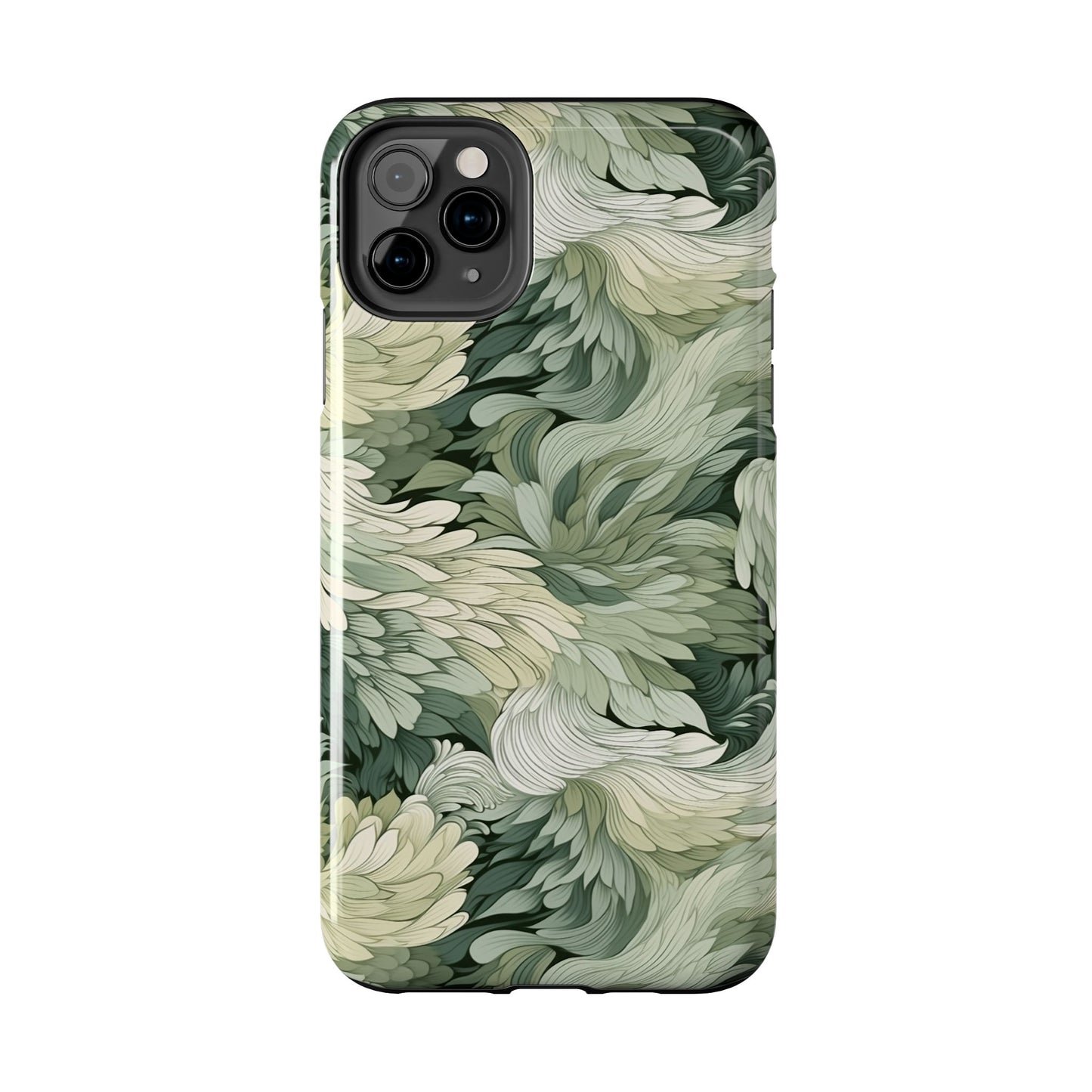 Vintage sage green Abstract Phone Case iPhone compatible