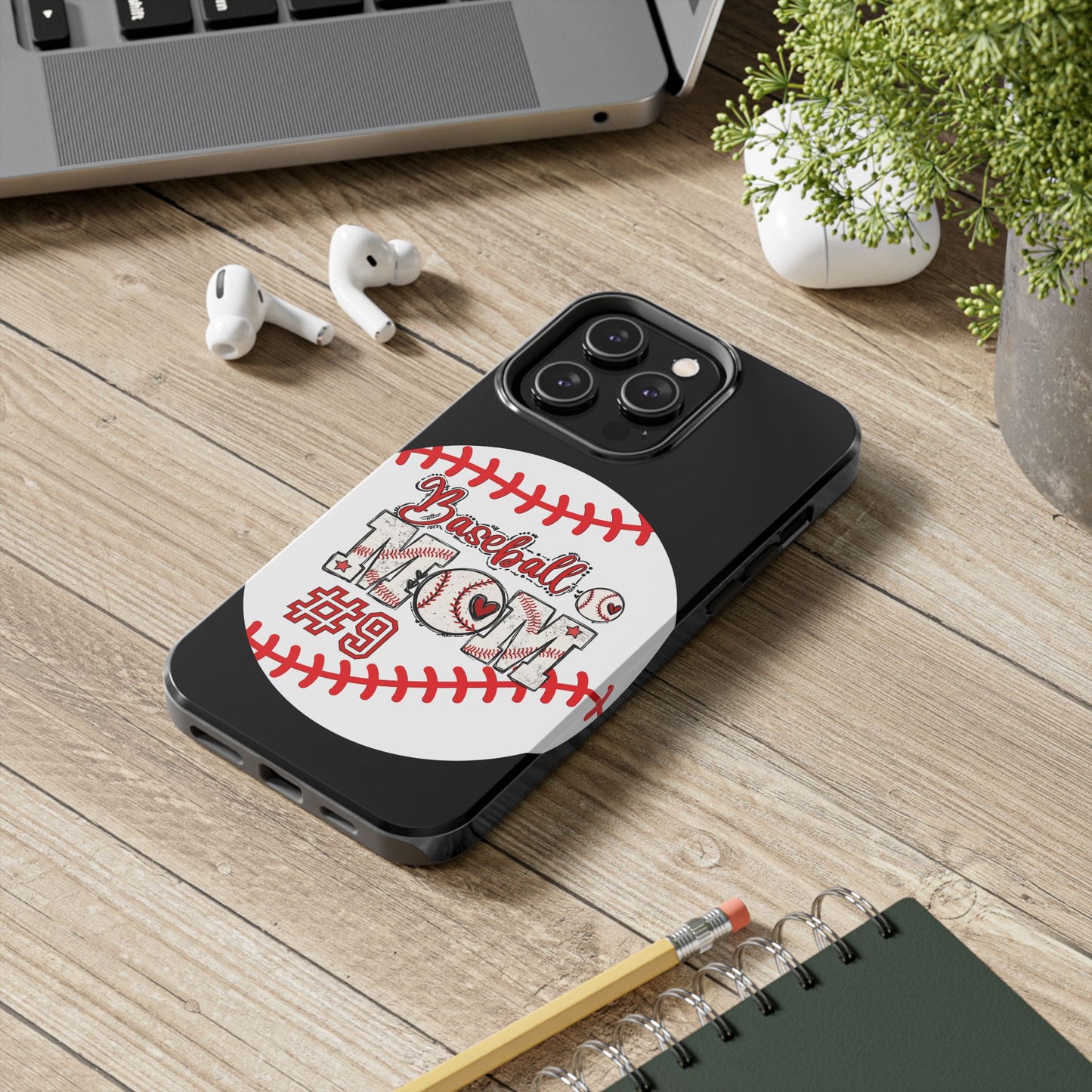 Personalized baseball Mom Custom Phone Case iPhone compatible