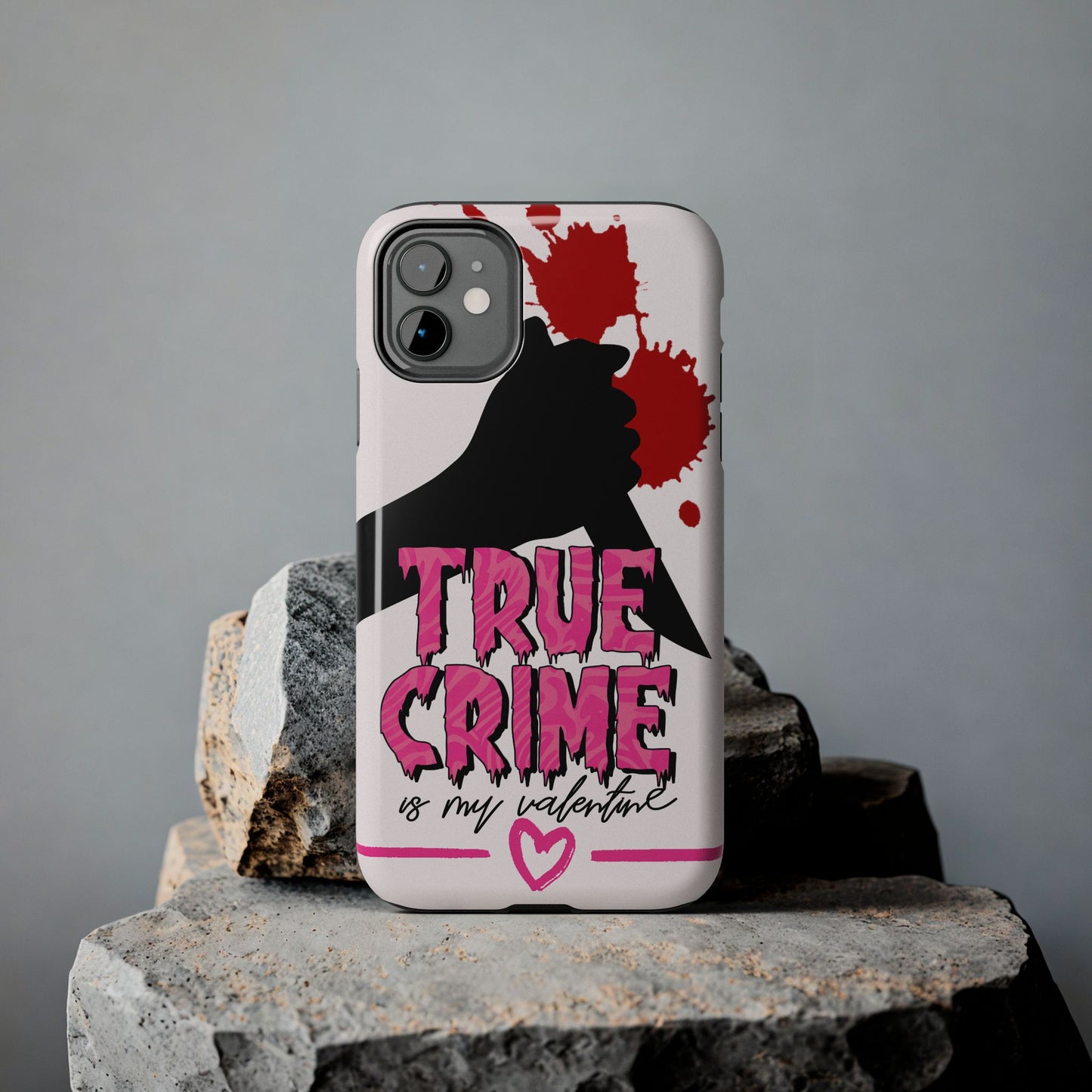 True crime is my Valentine-Valentines day iPhone case- fun & stylish design