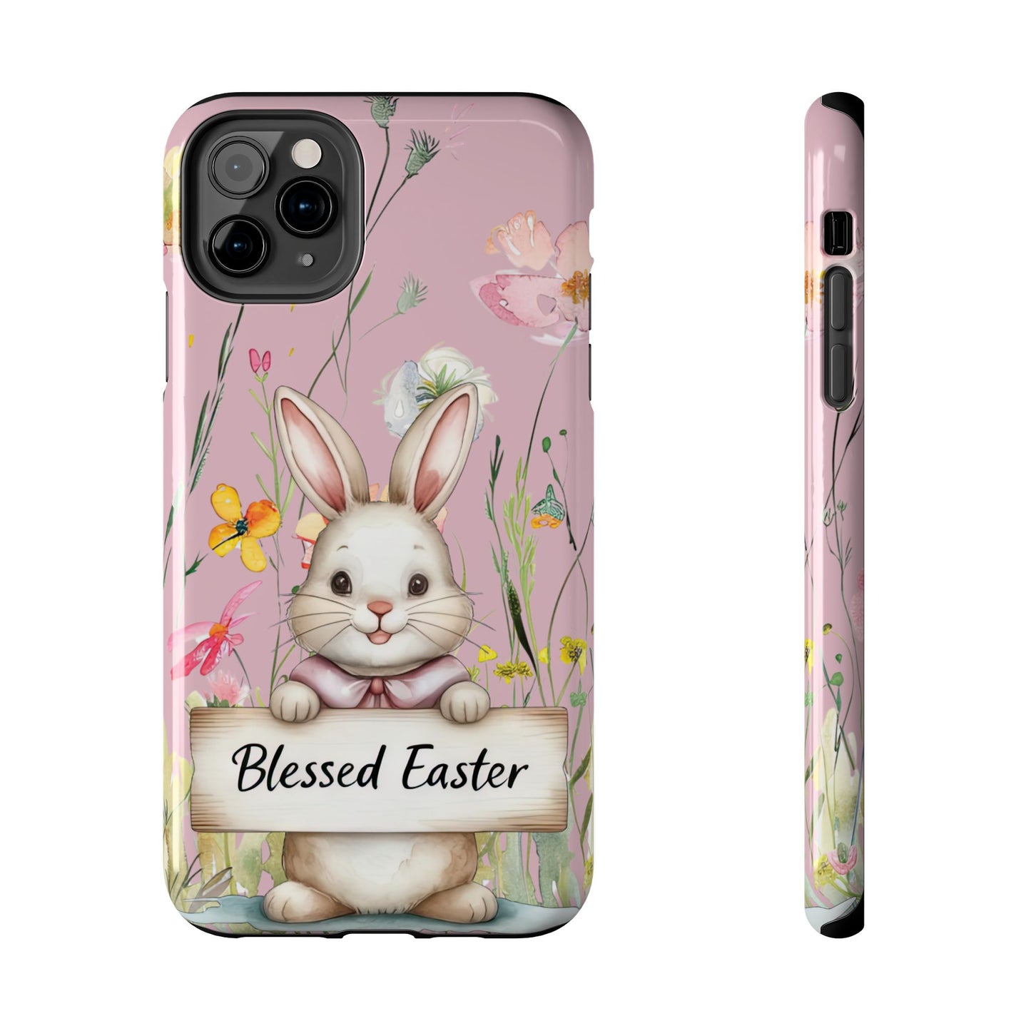 Spring blessed Easter bunny Phone Case iPhone compatible