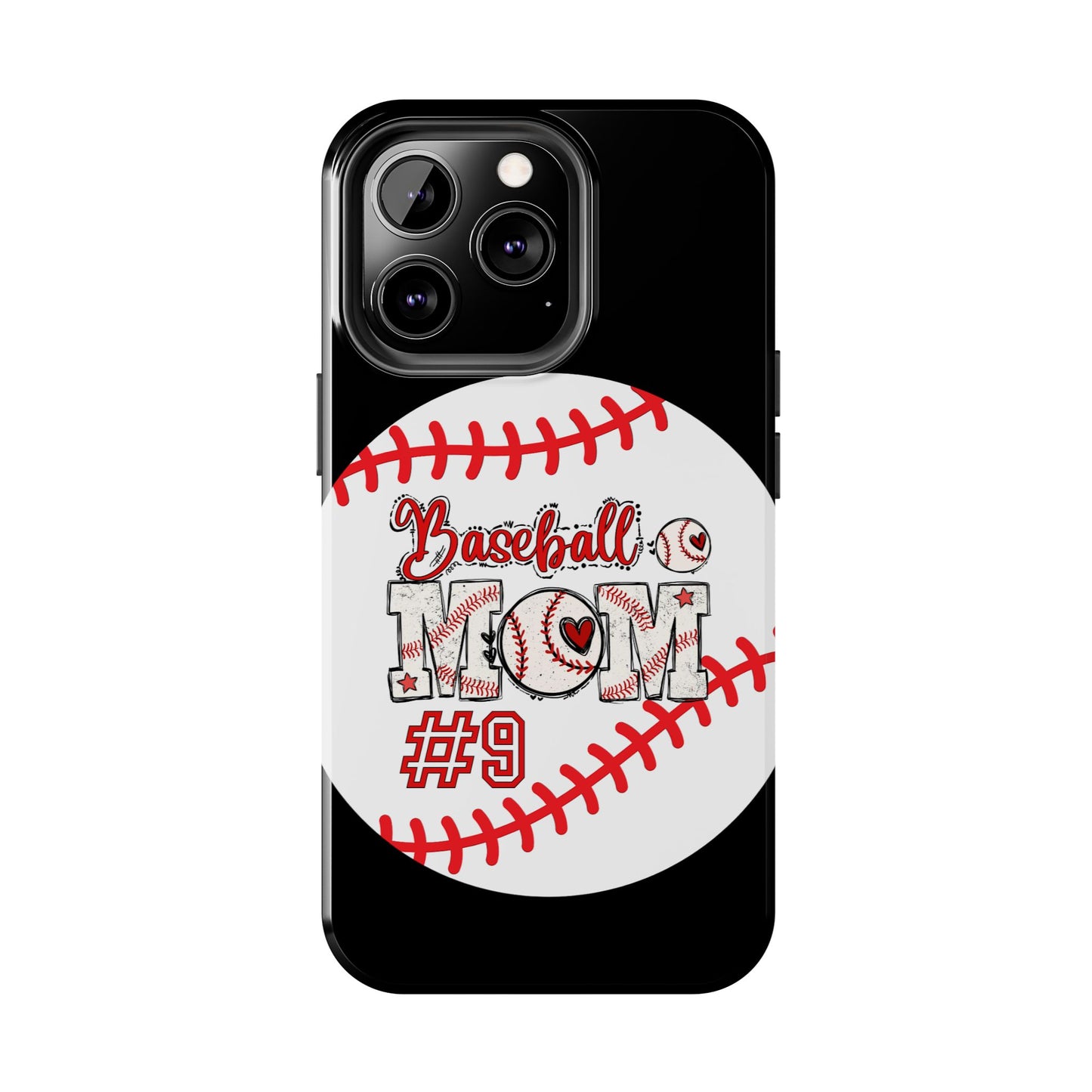 Personalized baseball Mom Custom Phone Case iPhone compatible