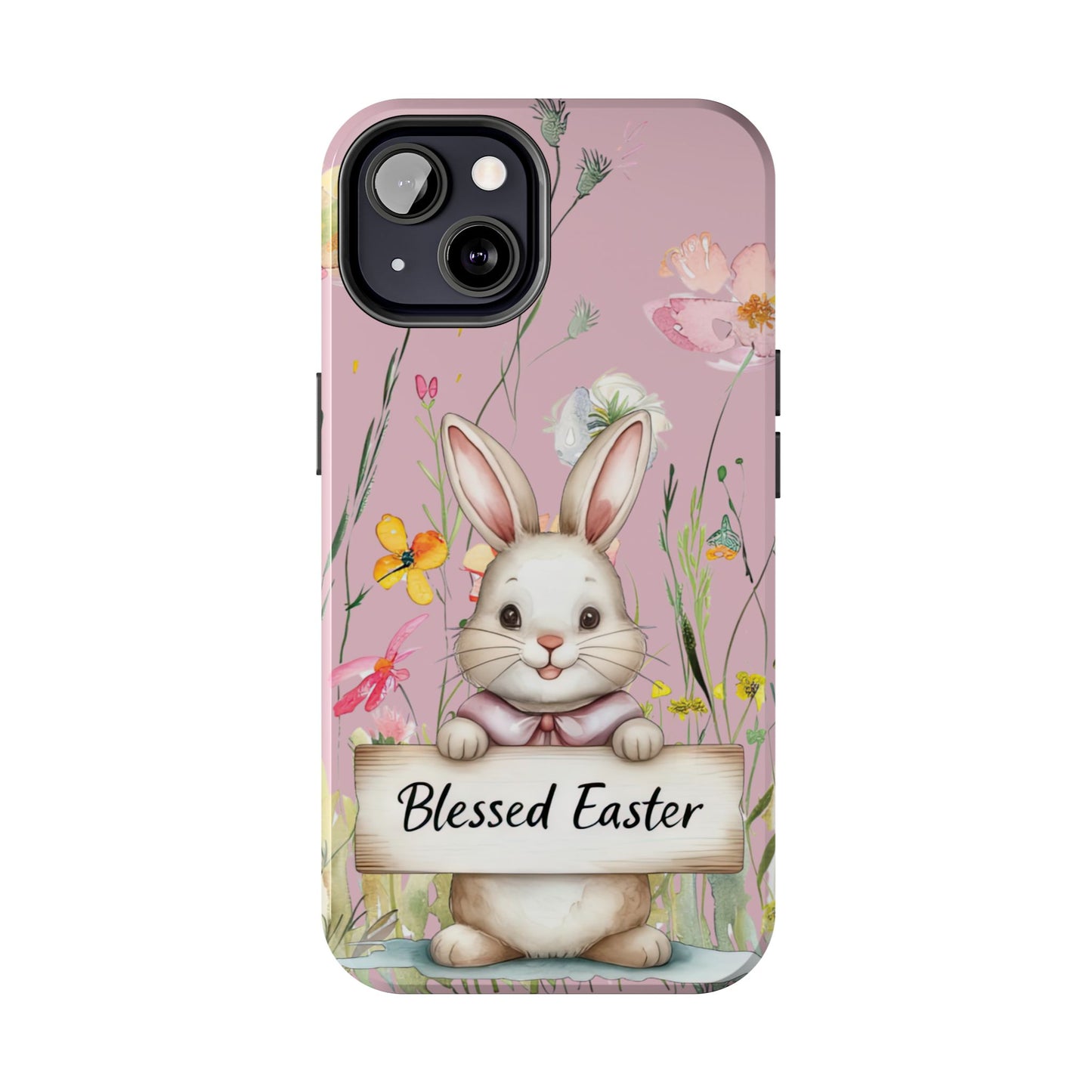 Spring blessed Easter bunny Phone Case iPhone compatible