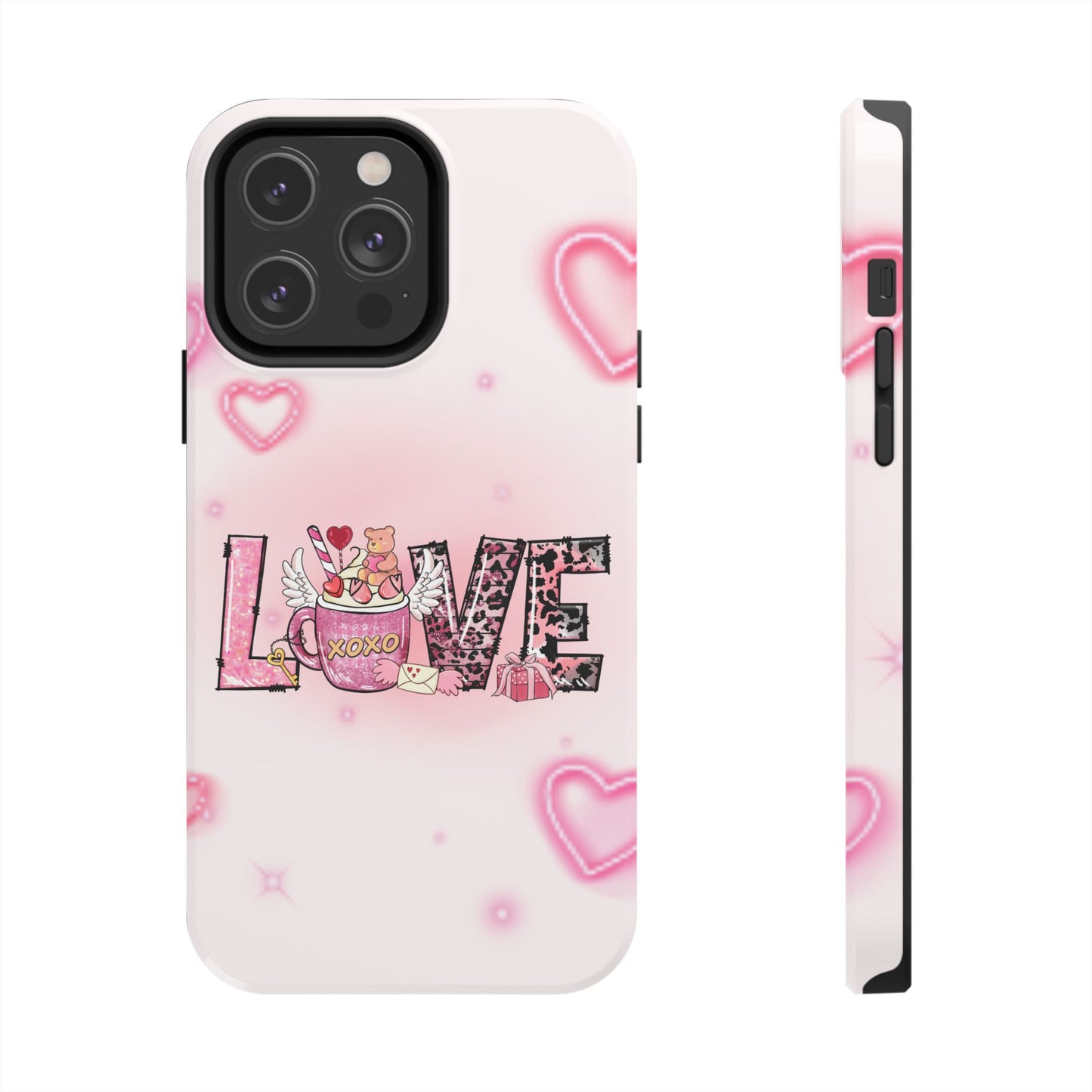 Coffee love-Valentines day iPhone case- Romantic & stylish design