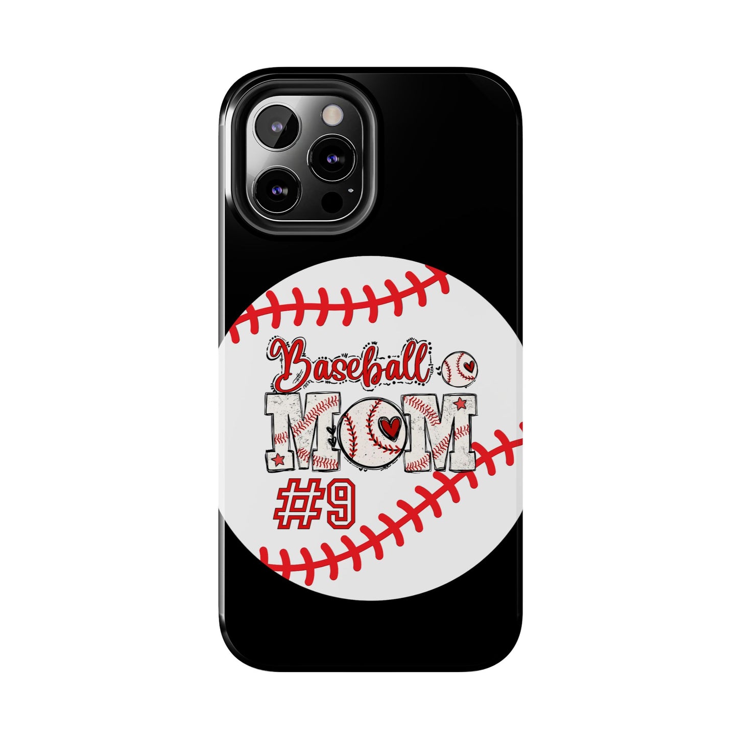 Personalized baseball Mom Custom Phone Case iPhone compatible