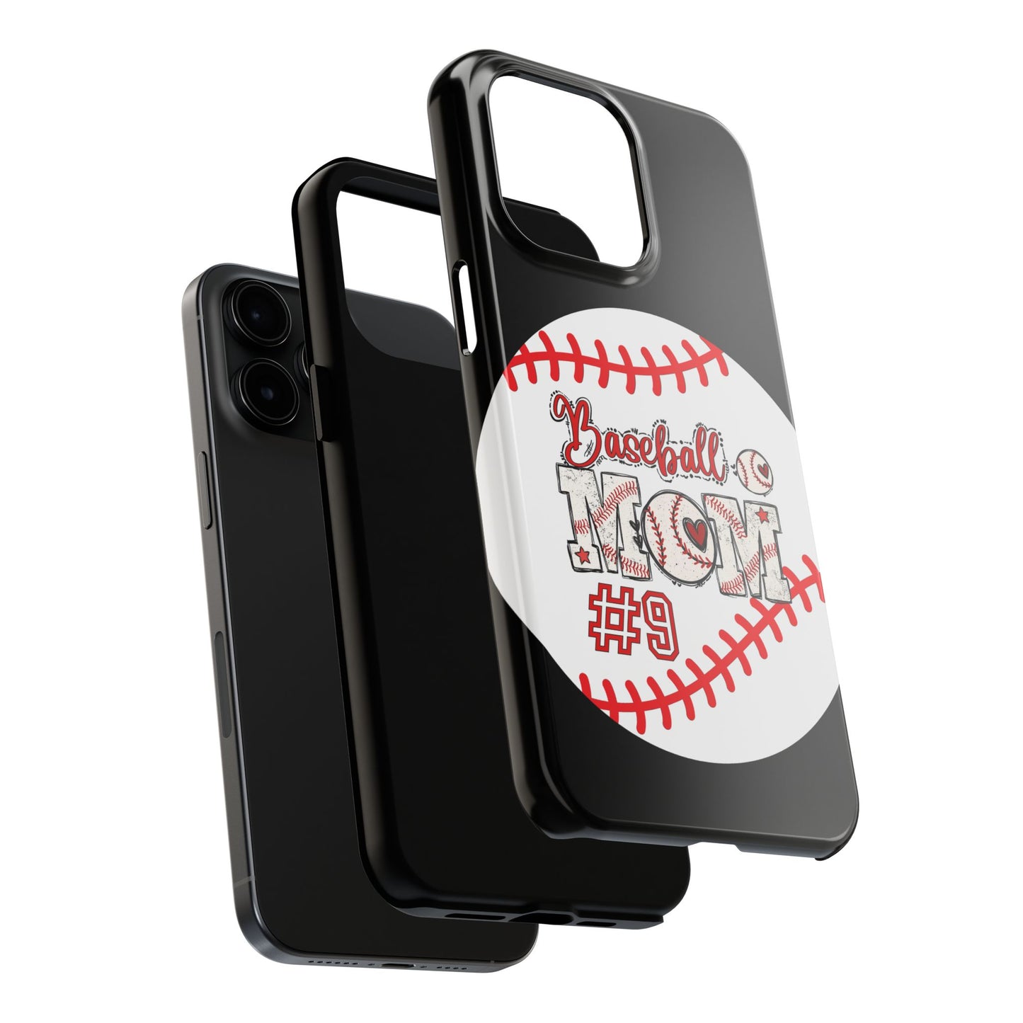 Personalized baseball Mom Custom Phone Case iPhone compatible