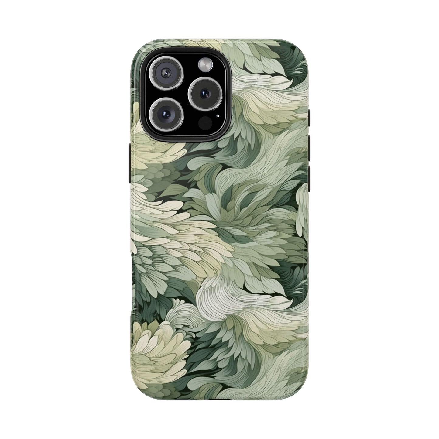 Vintage sage green Abstract Phone Case iPhone compatible