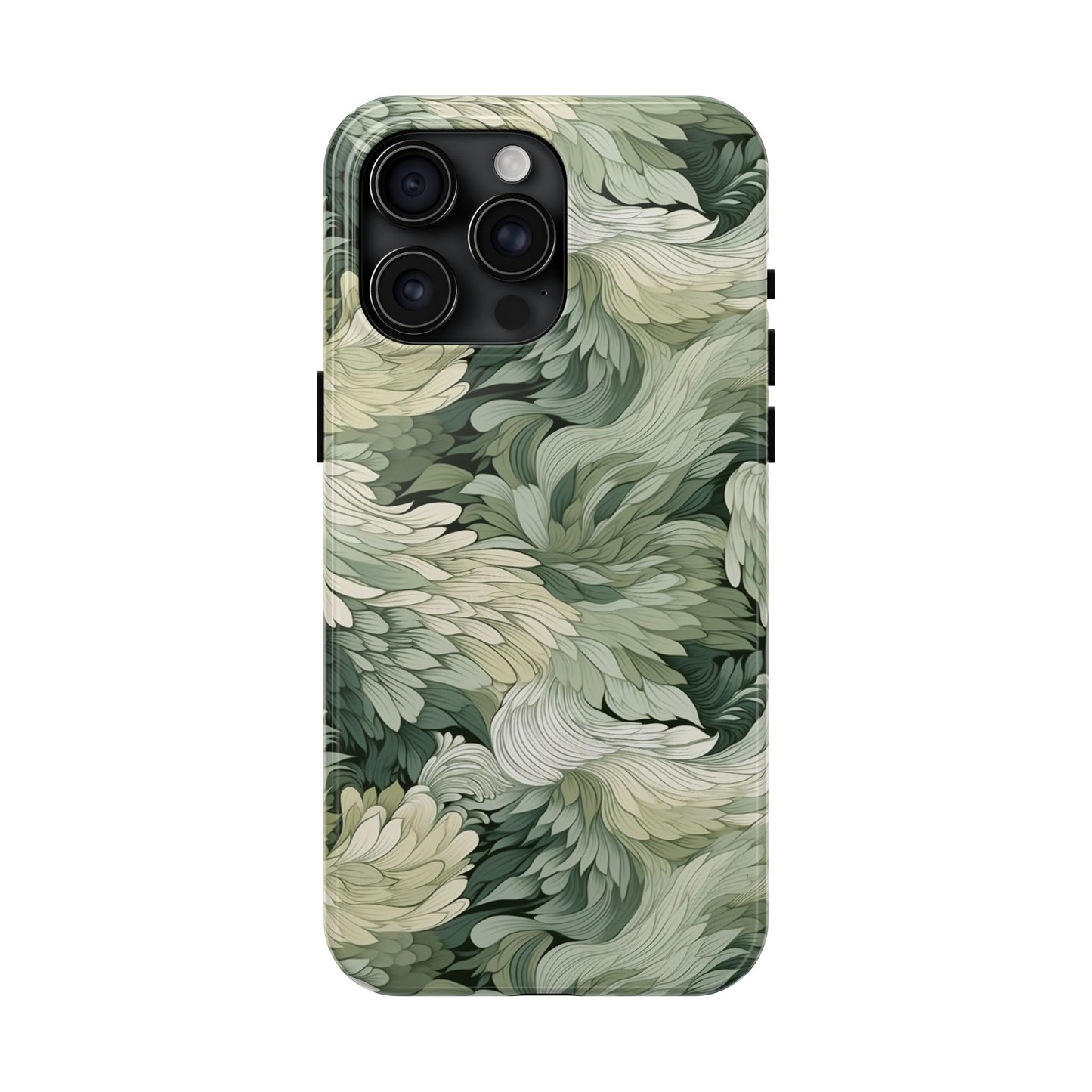 Vintage sage green Abstract Phone Case iPhone compatible