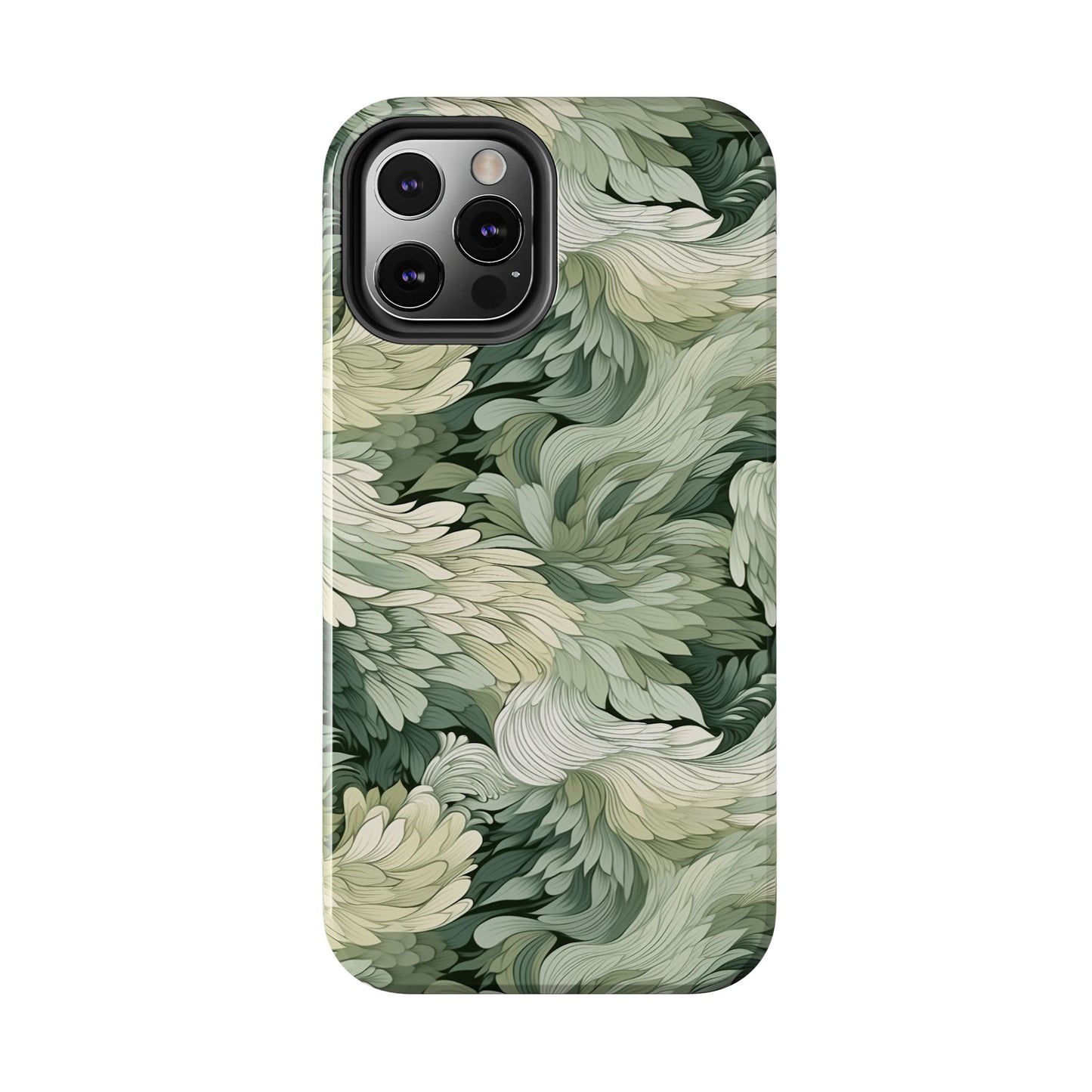 Vintage sage green Abstract Phone Case iPhone compatible