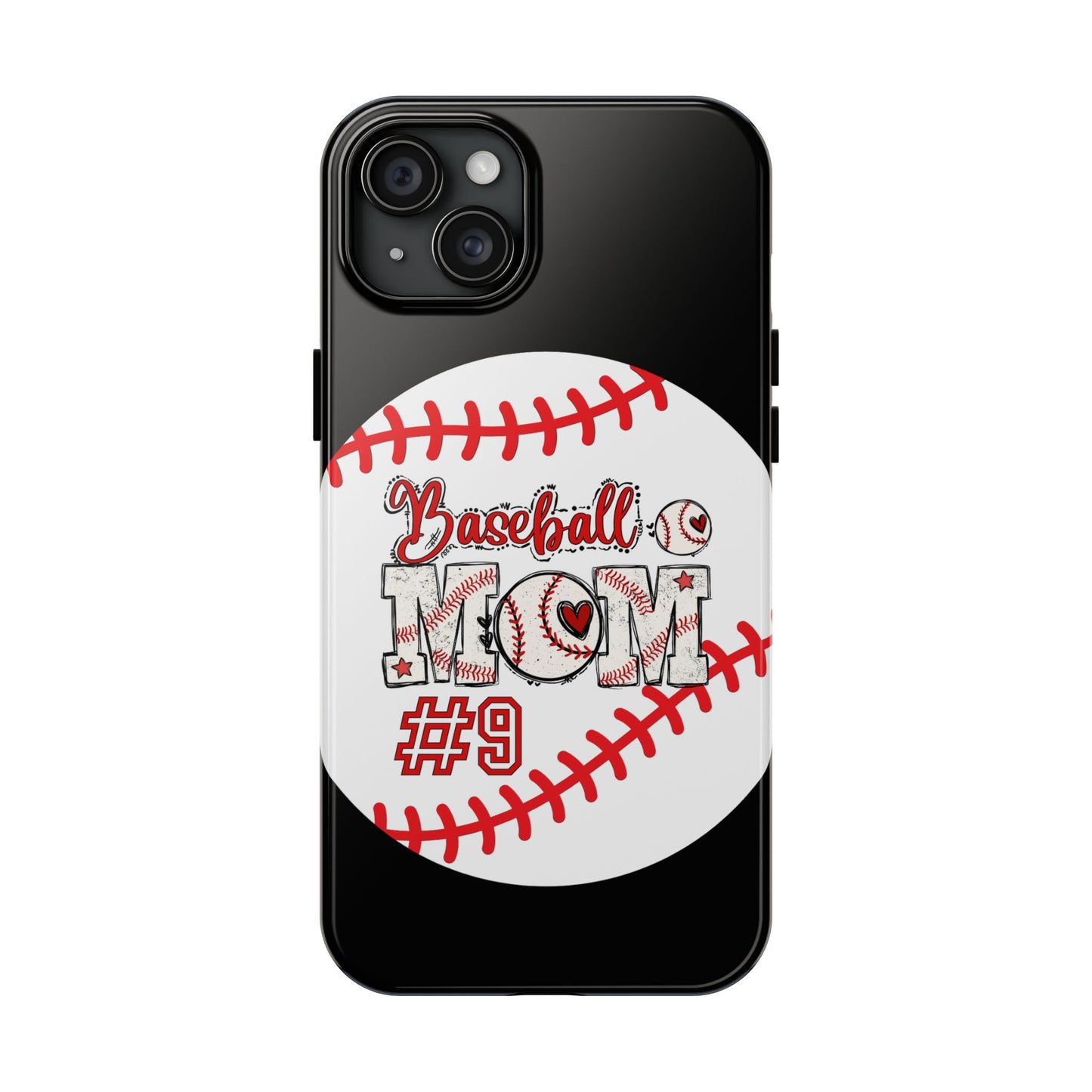 Personalized baseball Mom Custom Phone Case iPhone compatible
