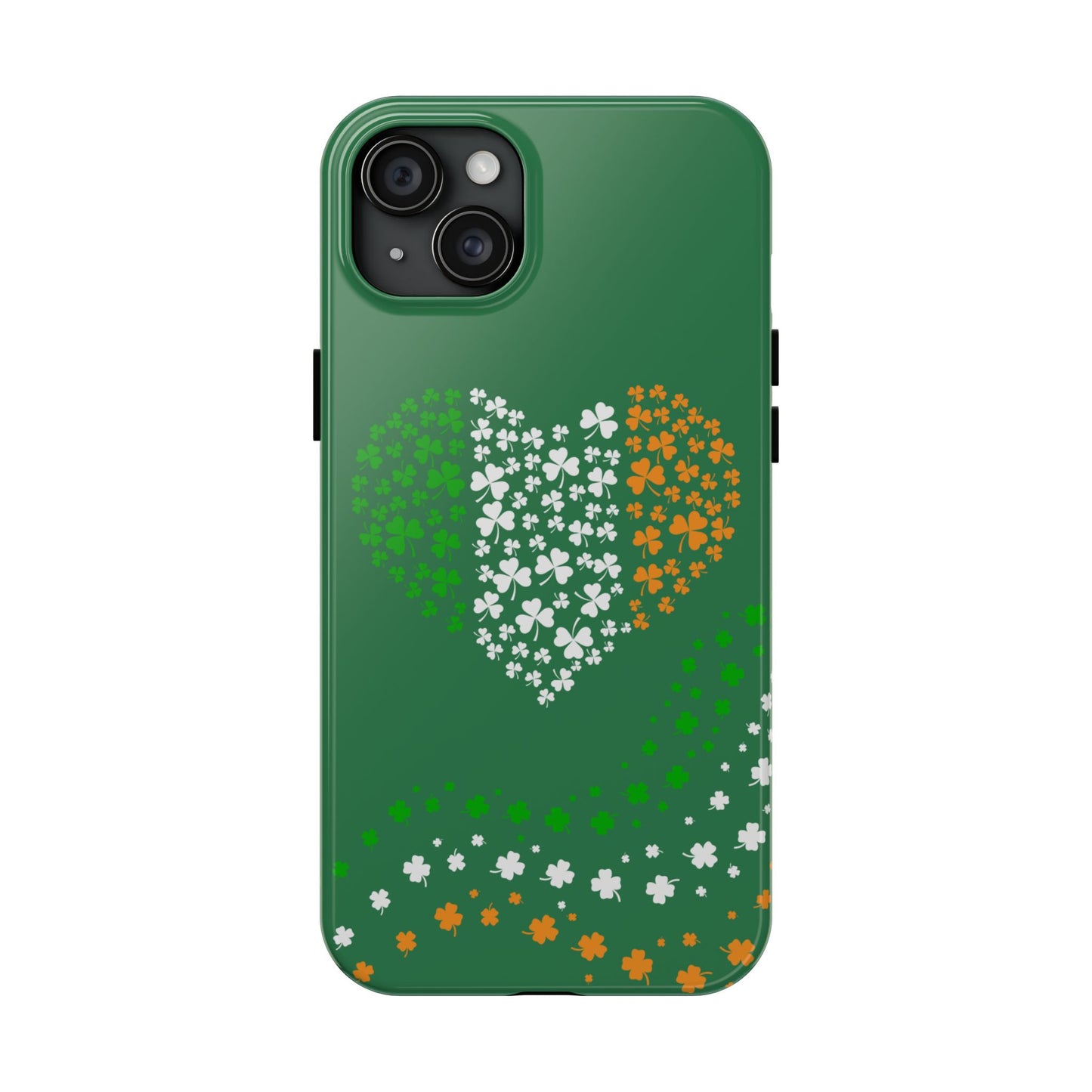 St. Patty's Phone Case-Irish heart- iPhone compatible