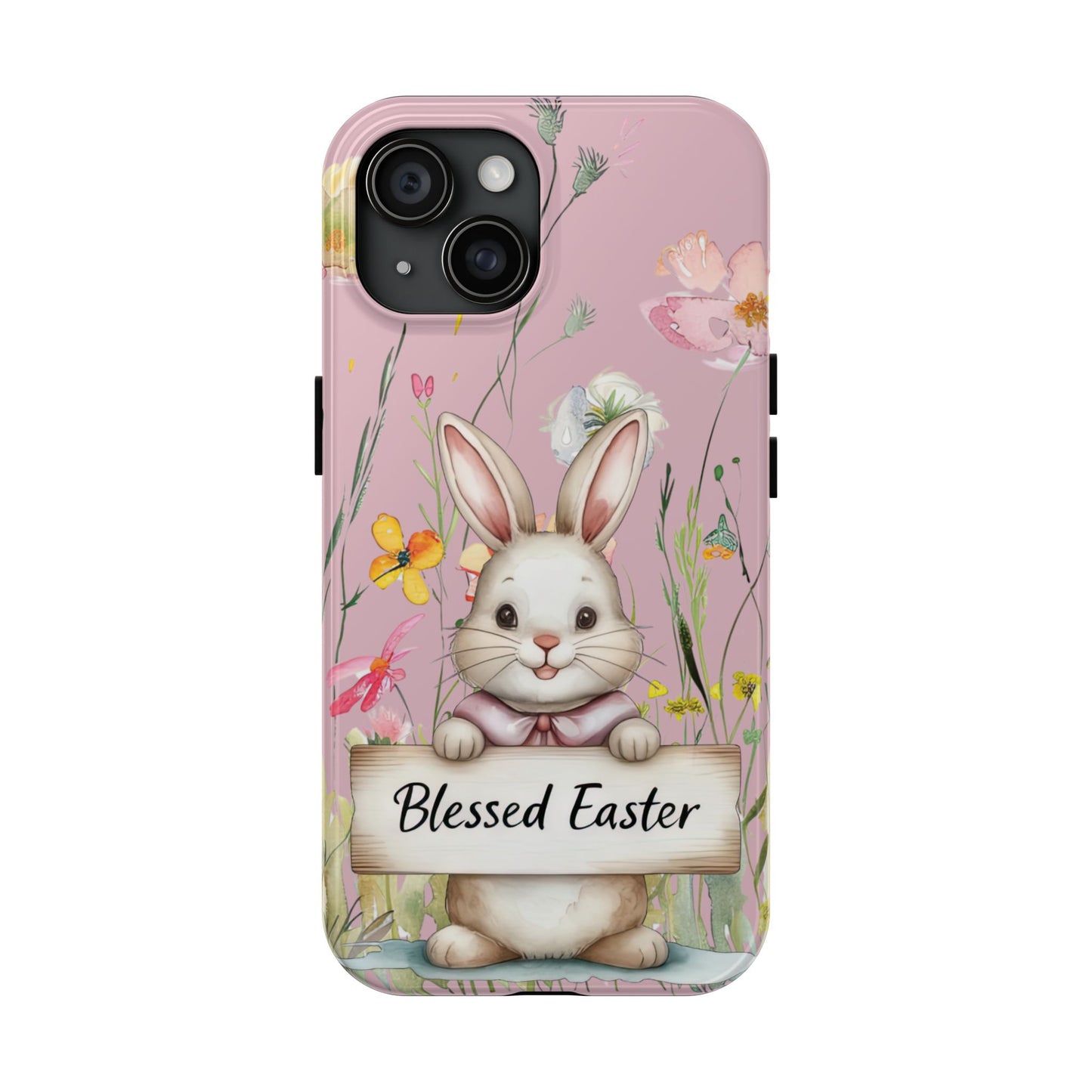 Spring blessed Easter bunny Phone Case iPhone compatible