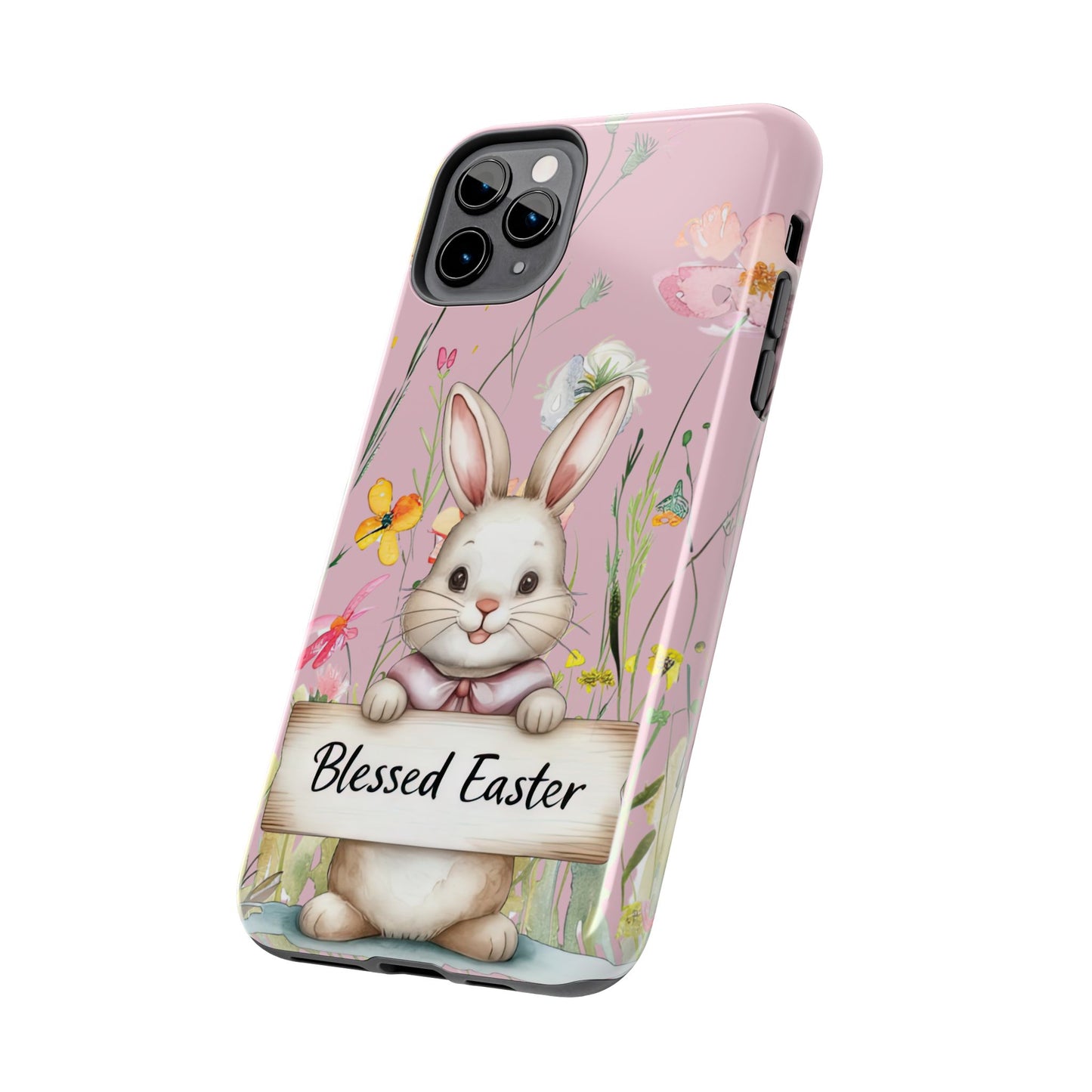 Spring blessed Easter bunny Phone Case iPhone compatible