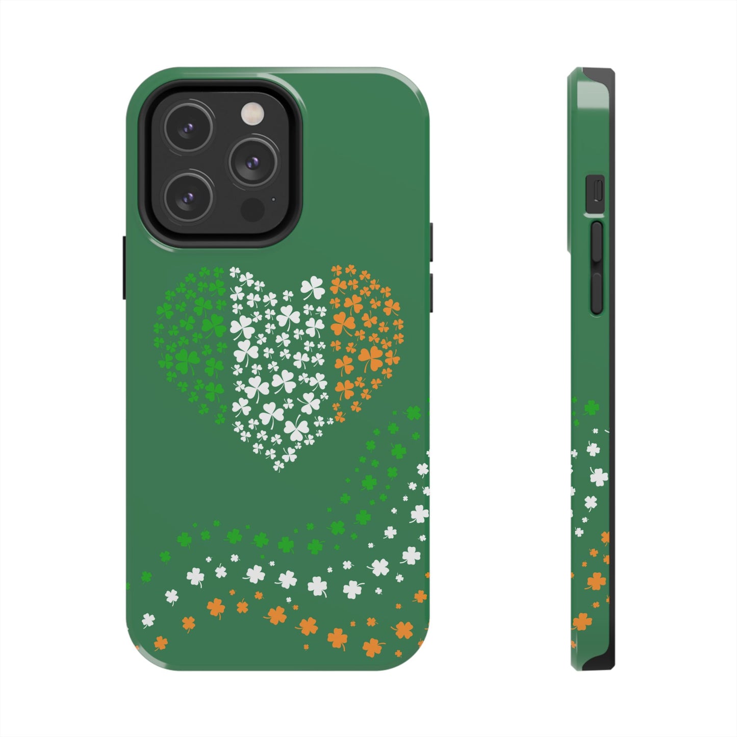 St. Patty's Phone Case-Irish heart- iPhone compatible