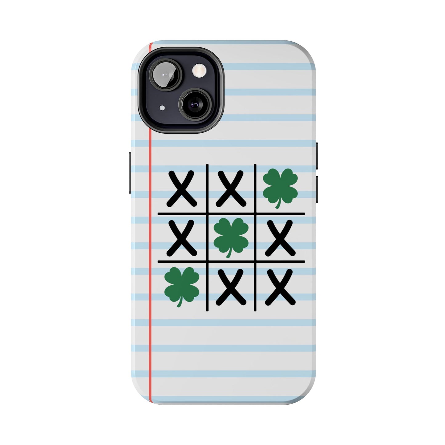 Irish tic-tac-toe-St. pattys Phone Case