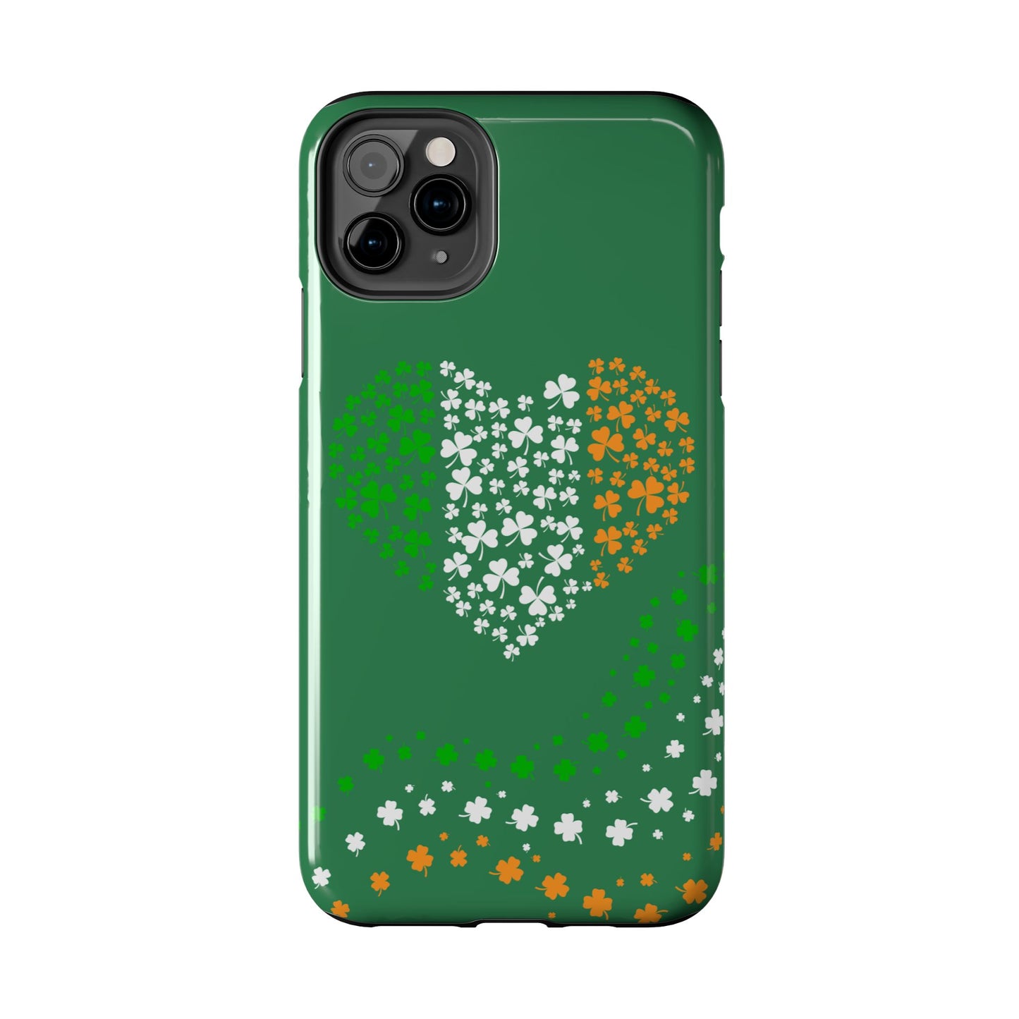 St. Patty's Phone Case-Irish heart- iPhone compatible