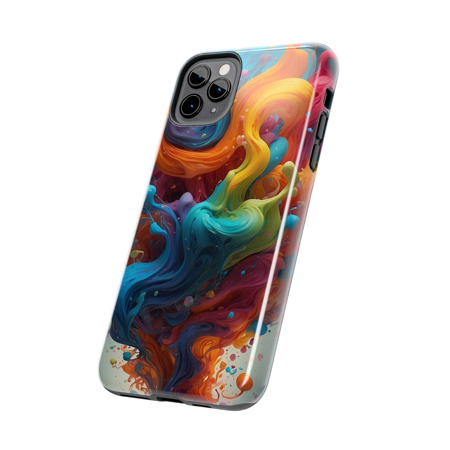 Color splash Abstract Phone Case iPhone compatible