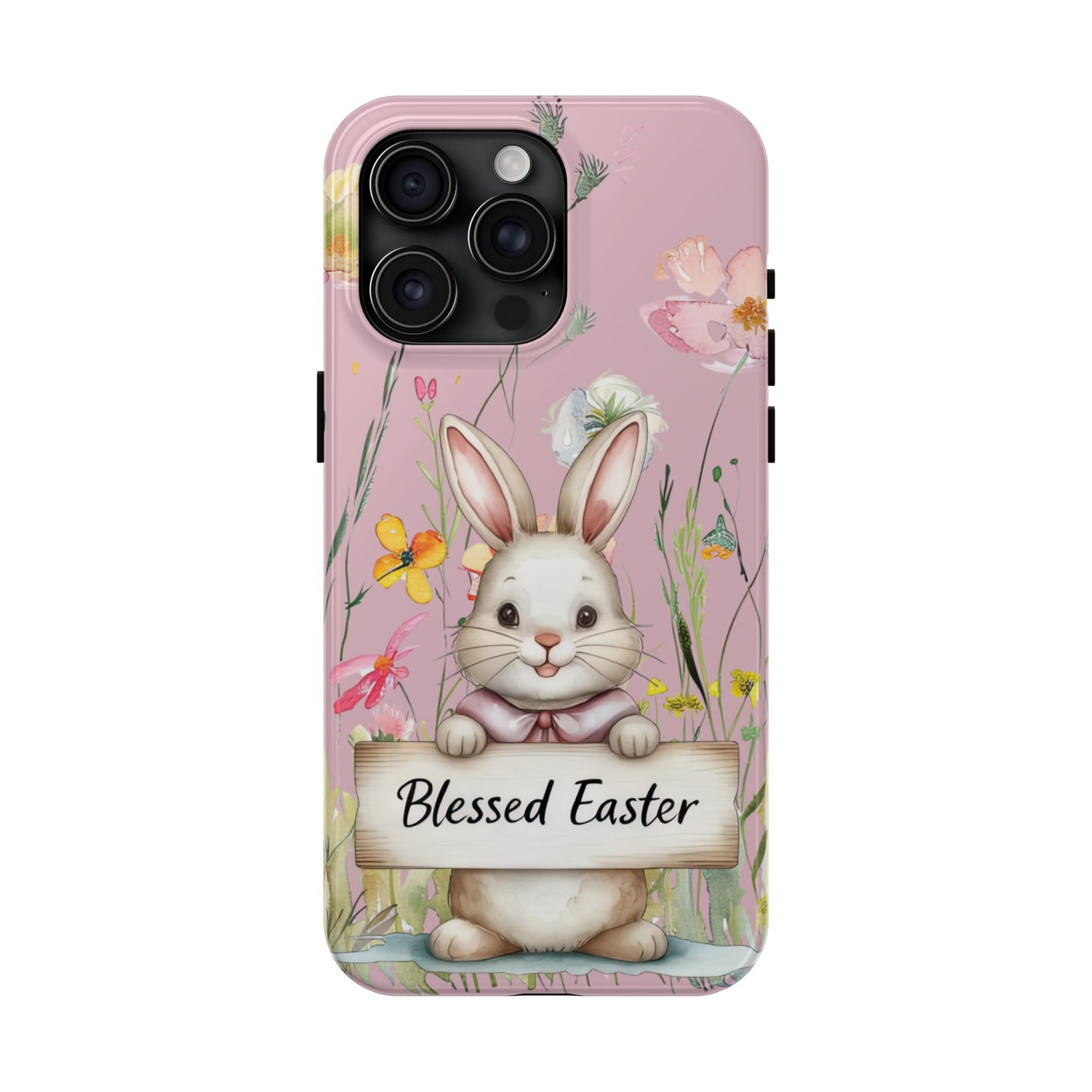 Spring blessed Easter bunny Phone Case iPhone compatible