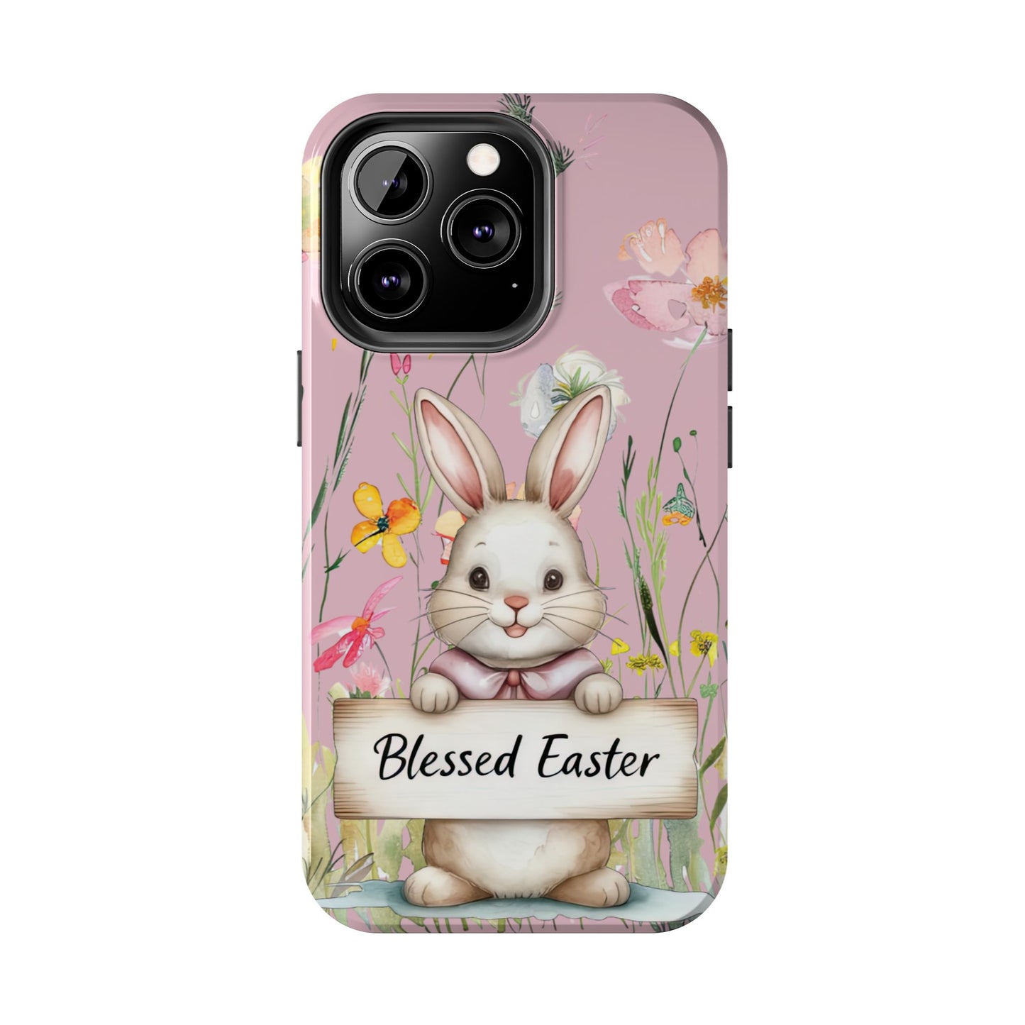 Spring blessed Easter bunny Phone Case iPhone compatible
