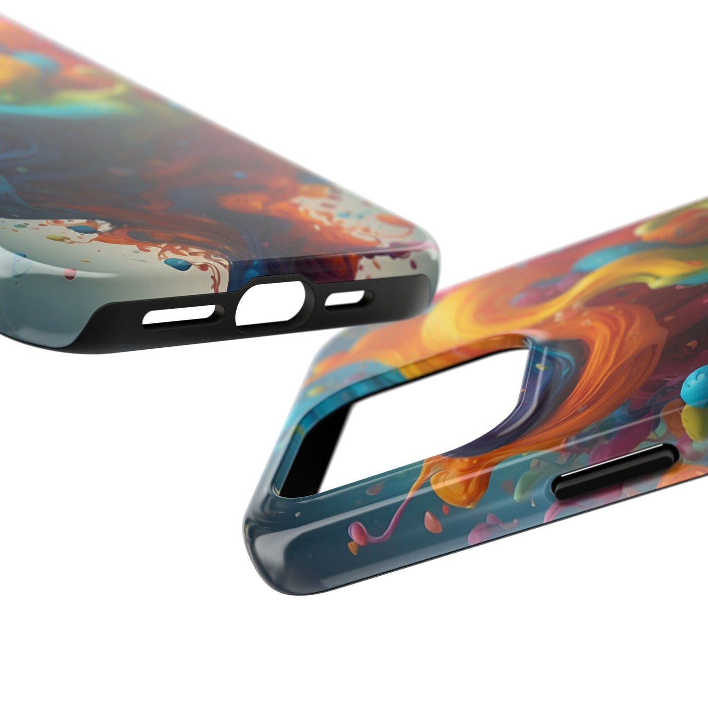 Color splash Abstract Phone Case iPhone compatible