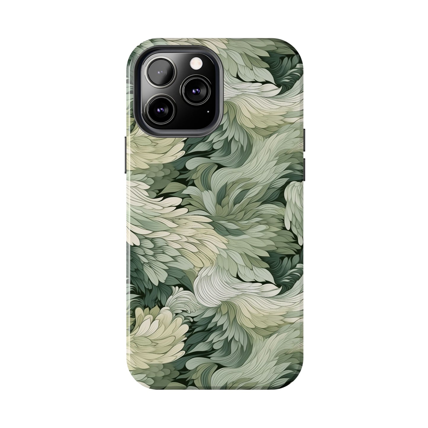 Vintage sage green Abstract Phone Case iPhone compatible