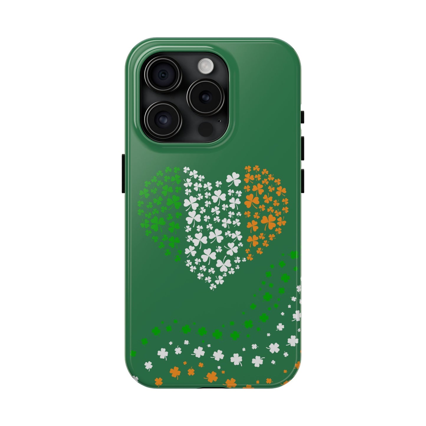 St. Patty's Phone Case-Irish heart- iPhone compatible