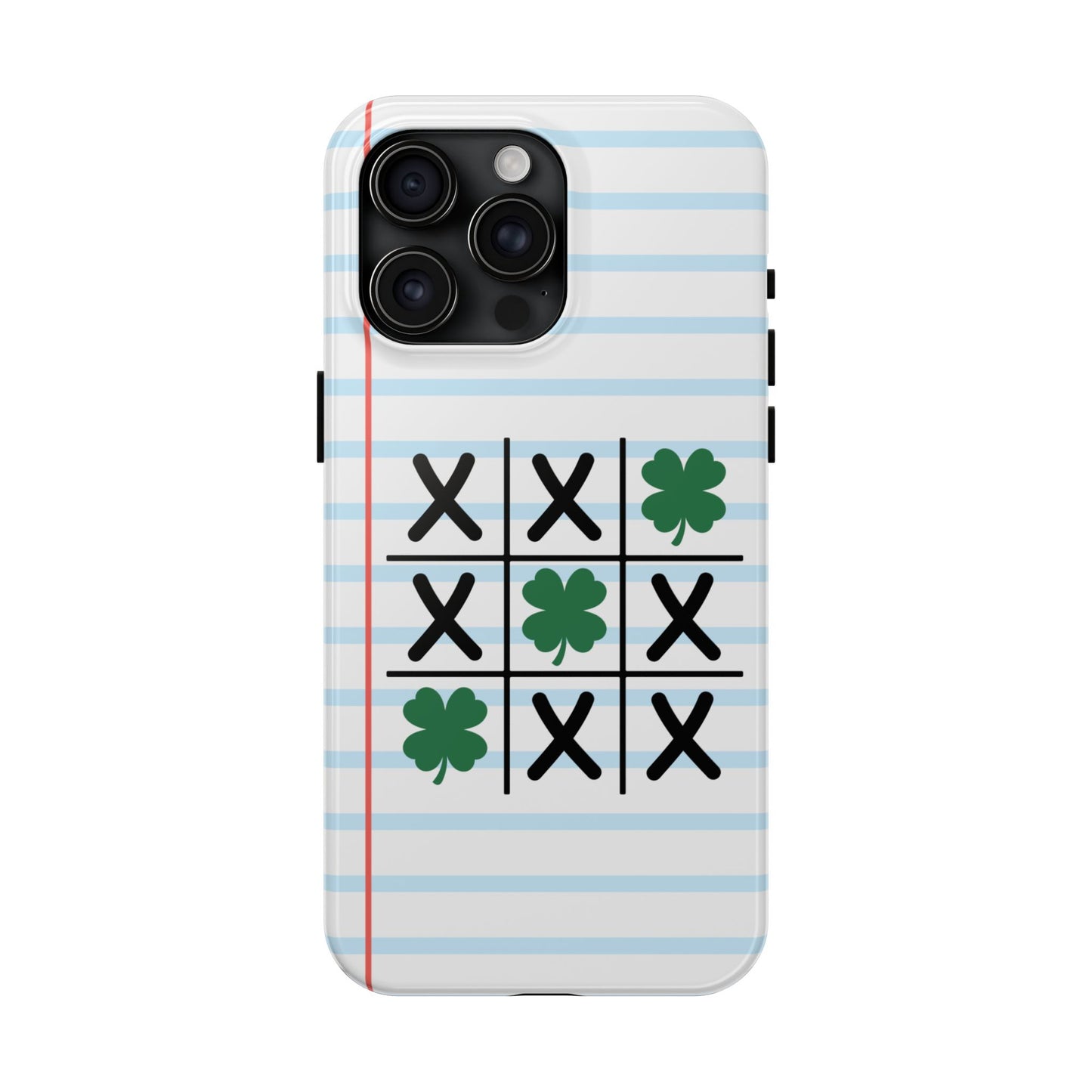 Irish tic-tac-toe-St. pattys Phone Case