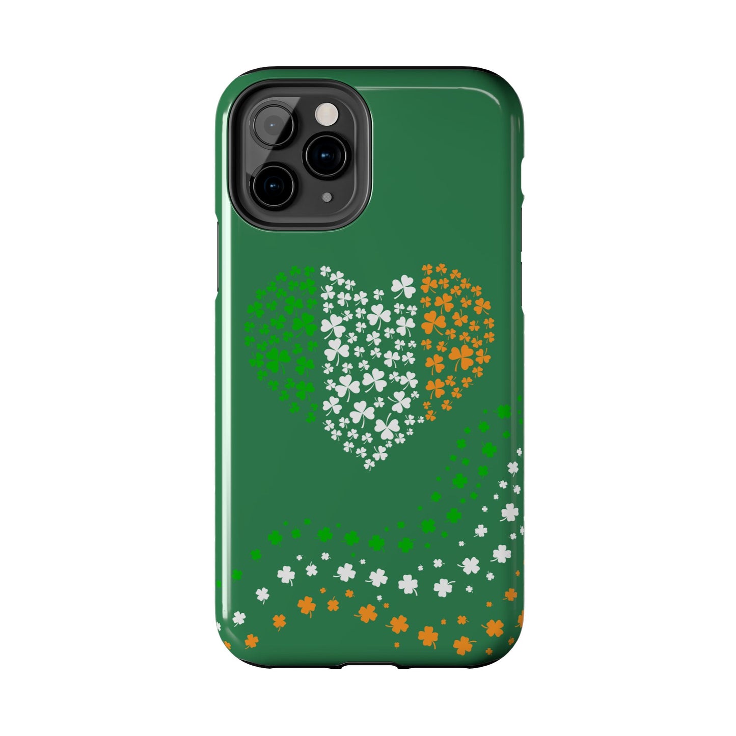 St. Patty's Phone Case-Irish heart- iPhone compatible