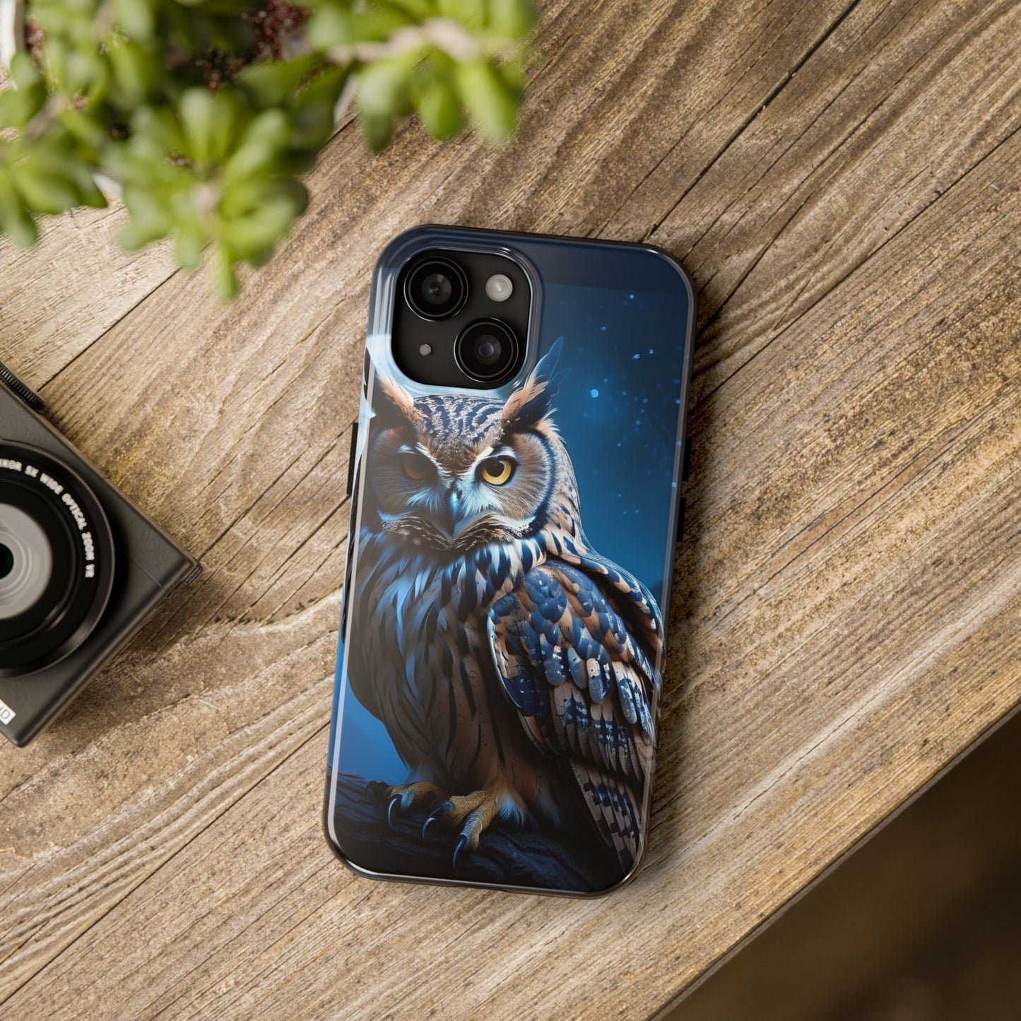 Night owl/ Tough iPhone Case/ Nature