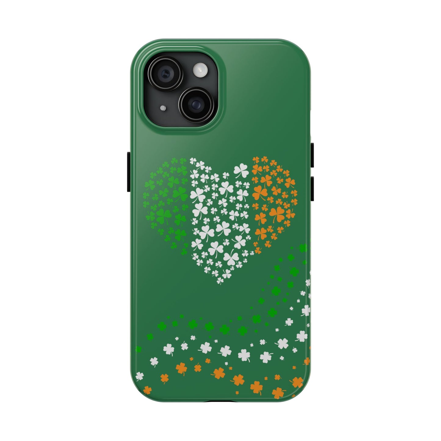 St. Patty's Phone Case-Irish heart- iPhone compatible