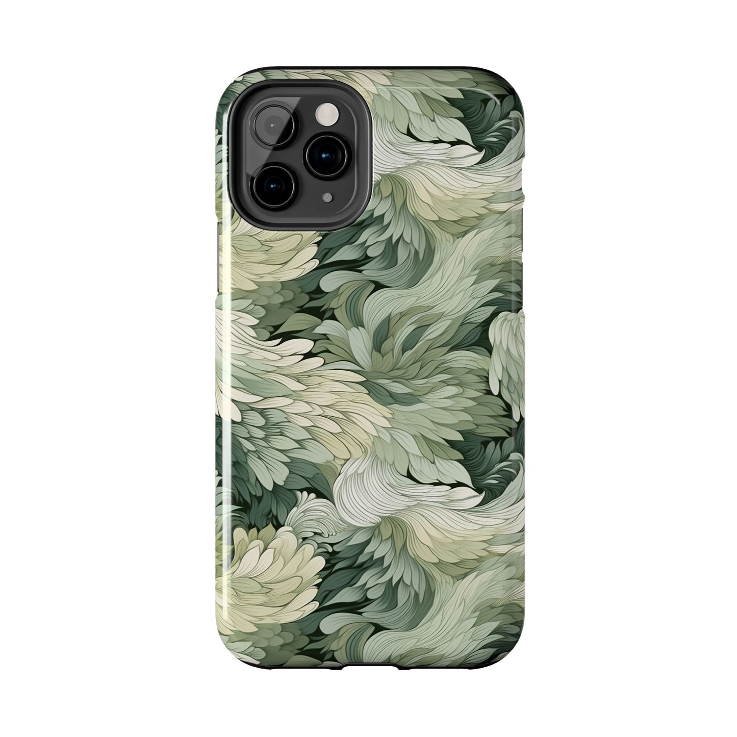 Vintage sage green Abstract Phone Case iPhone compatible