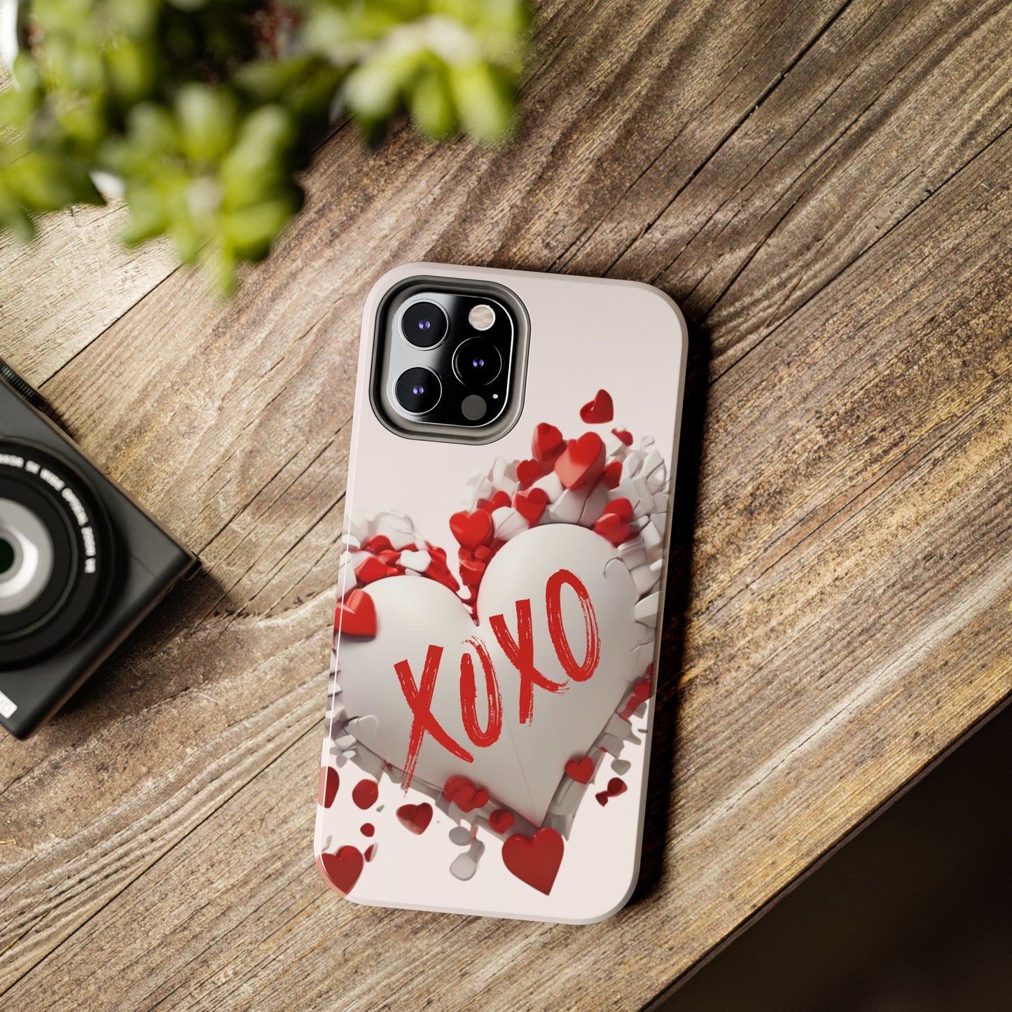 XOXO Valentines-Valentines day iPhone case- Romantic & stylish design