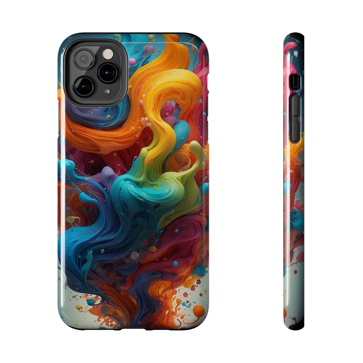 Color splash Abstract Phone Case iPhone compatible