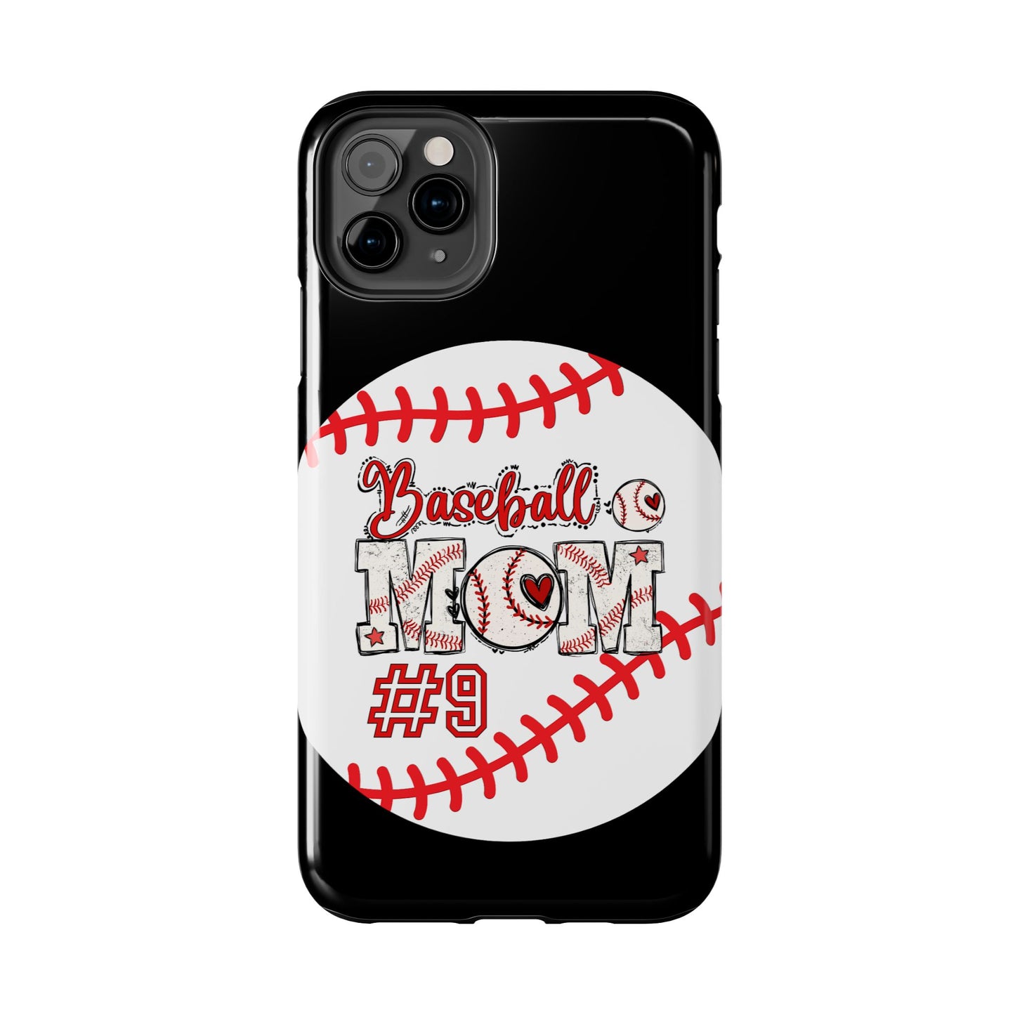 Personalized baseball Mom Custom Phone Case iPhone compatible