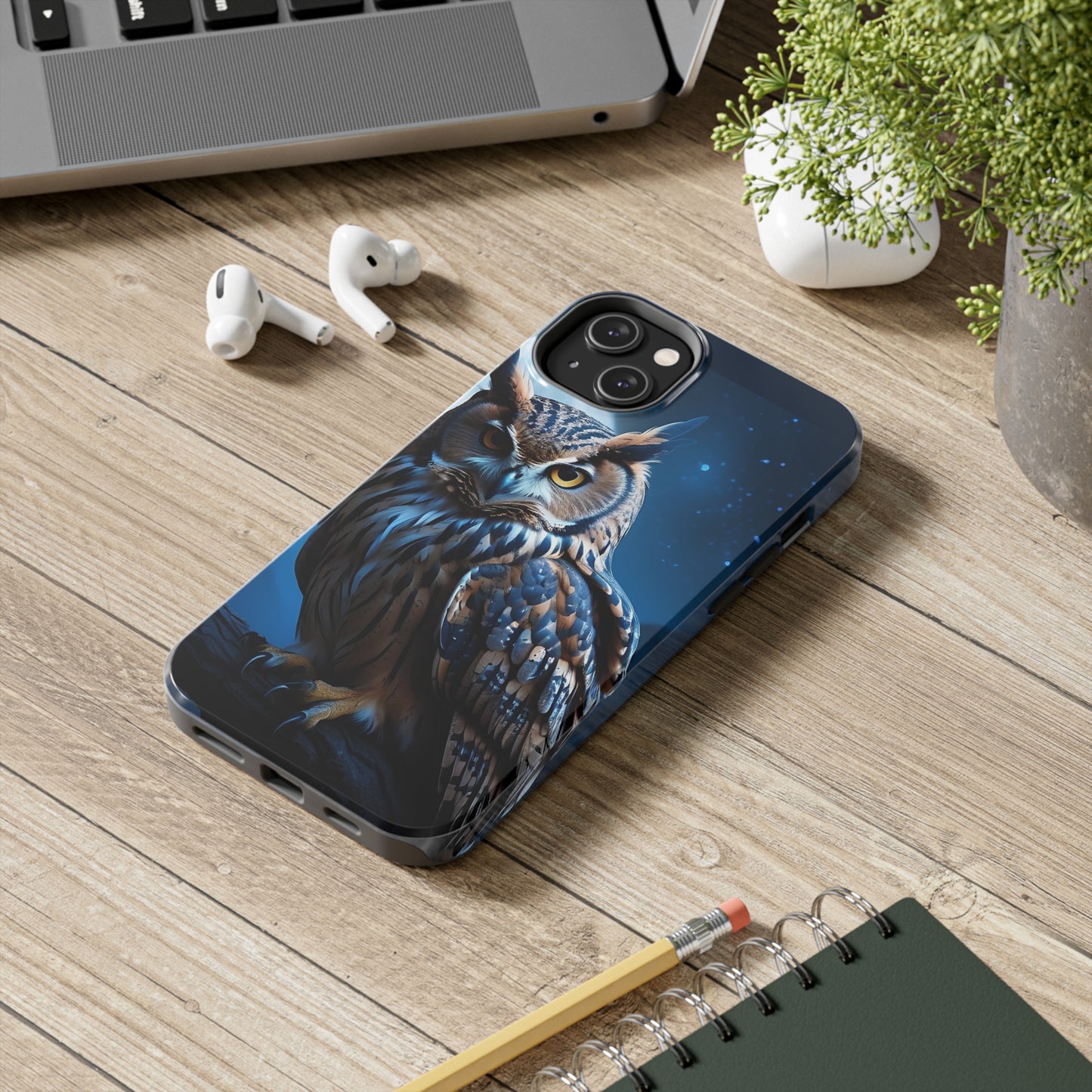 Night owl/ Tough iPhone Case/ Nature
