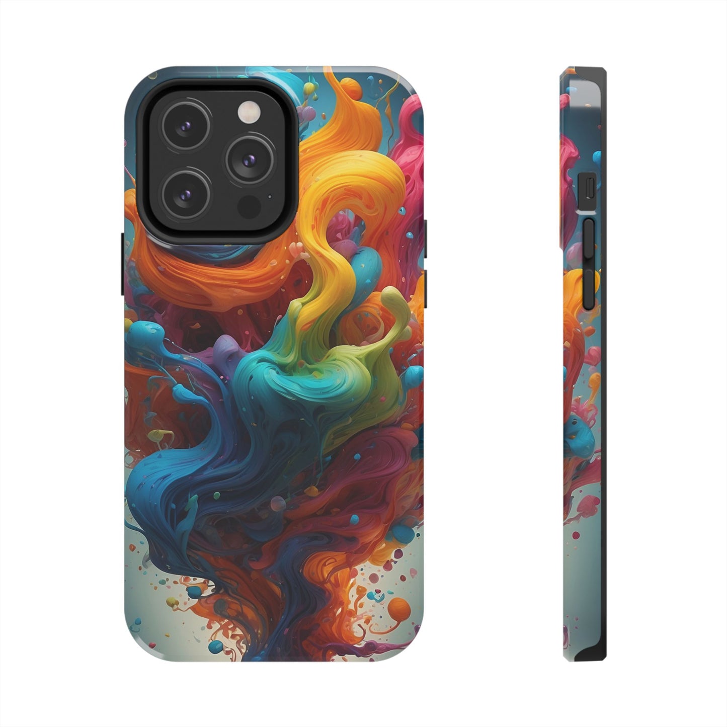 Color splash Abstract Phone Case iPhone compatible
