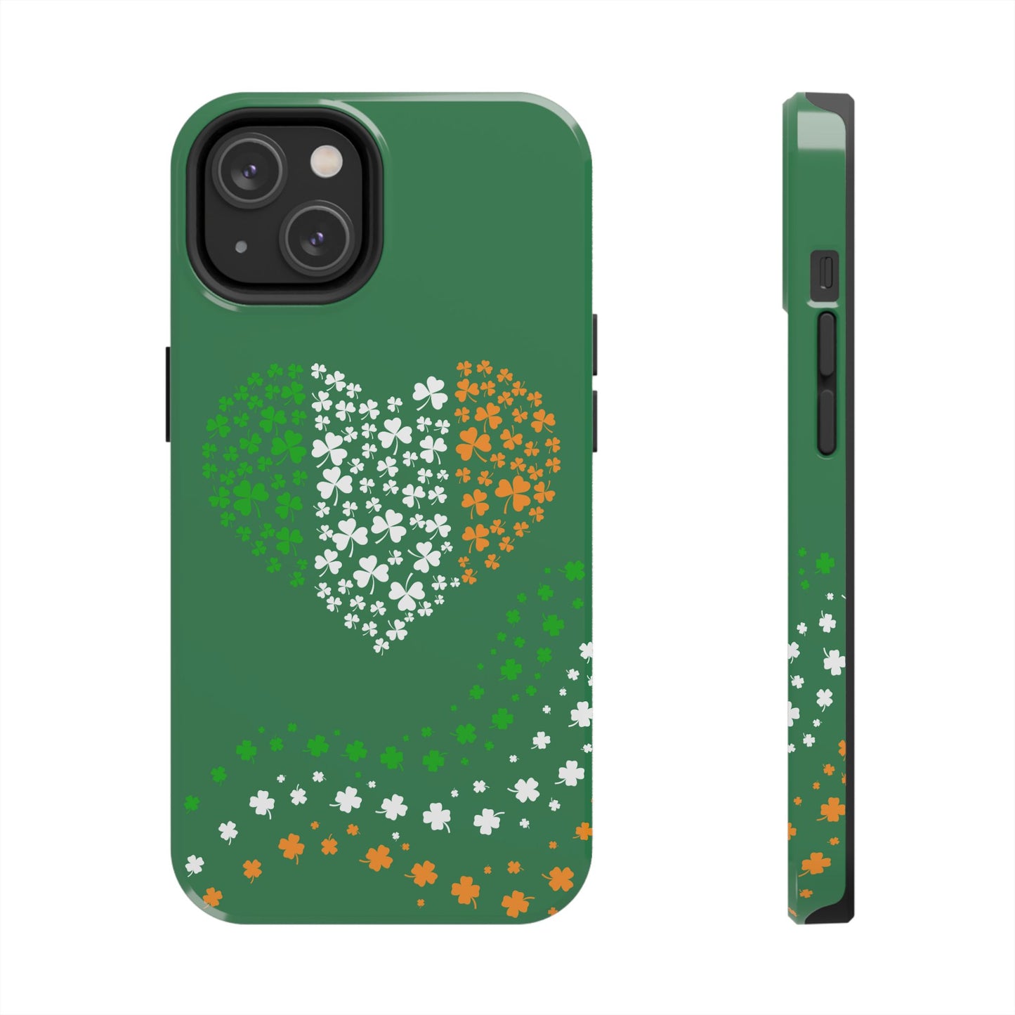 St. Patty's Phone Case-Irish heart- iPhone compatible