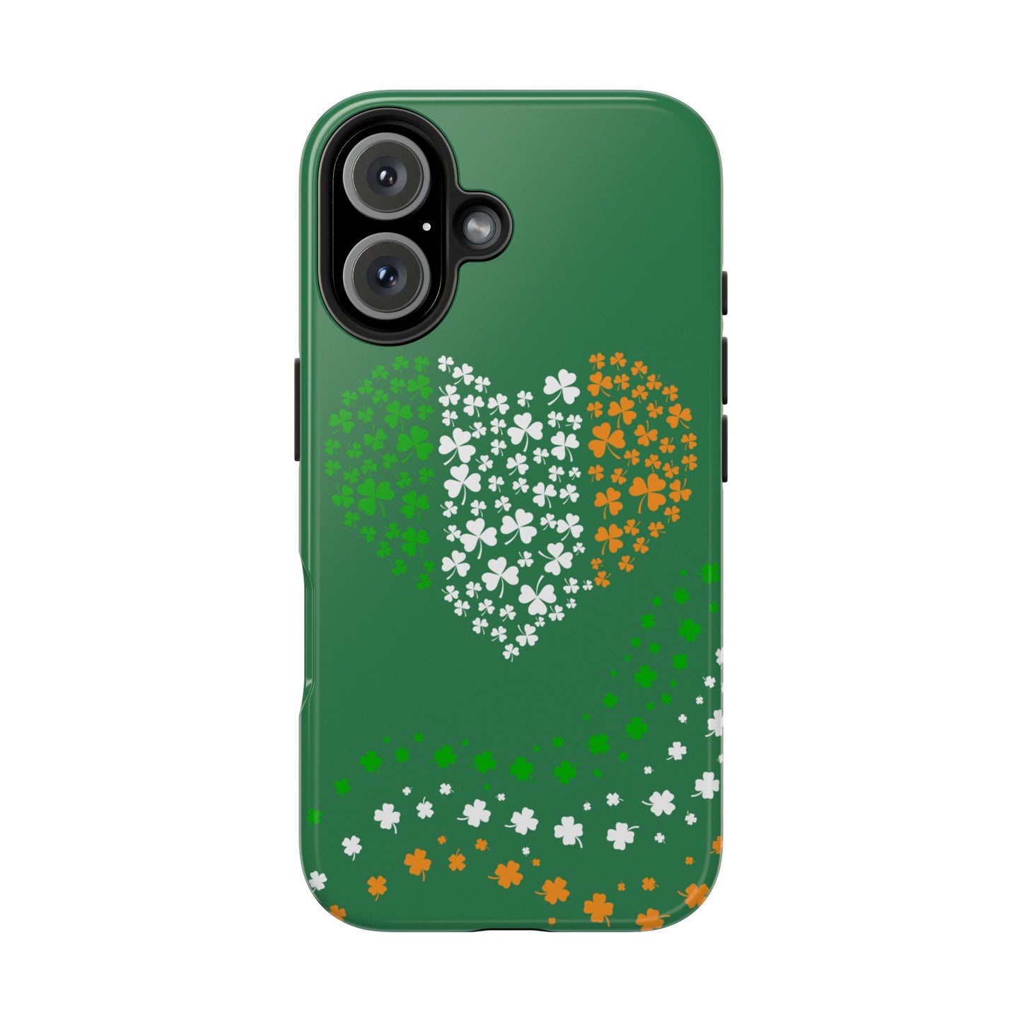 St. Patty's Phone Case-Irish heart- iPhone compatible