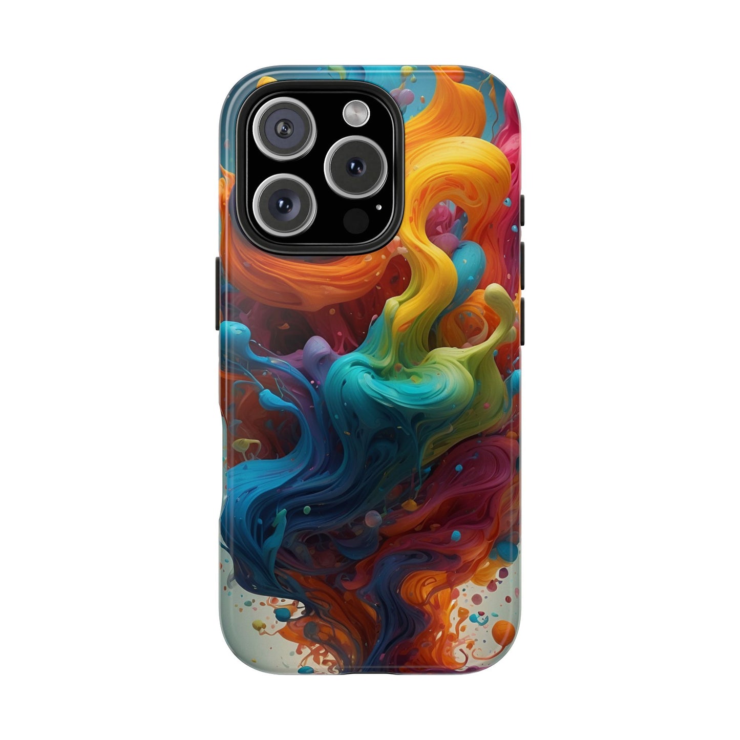 Color splash Abstract Phone Case iPhone compatible