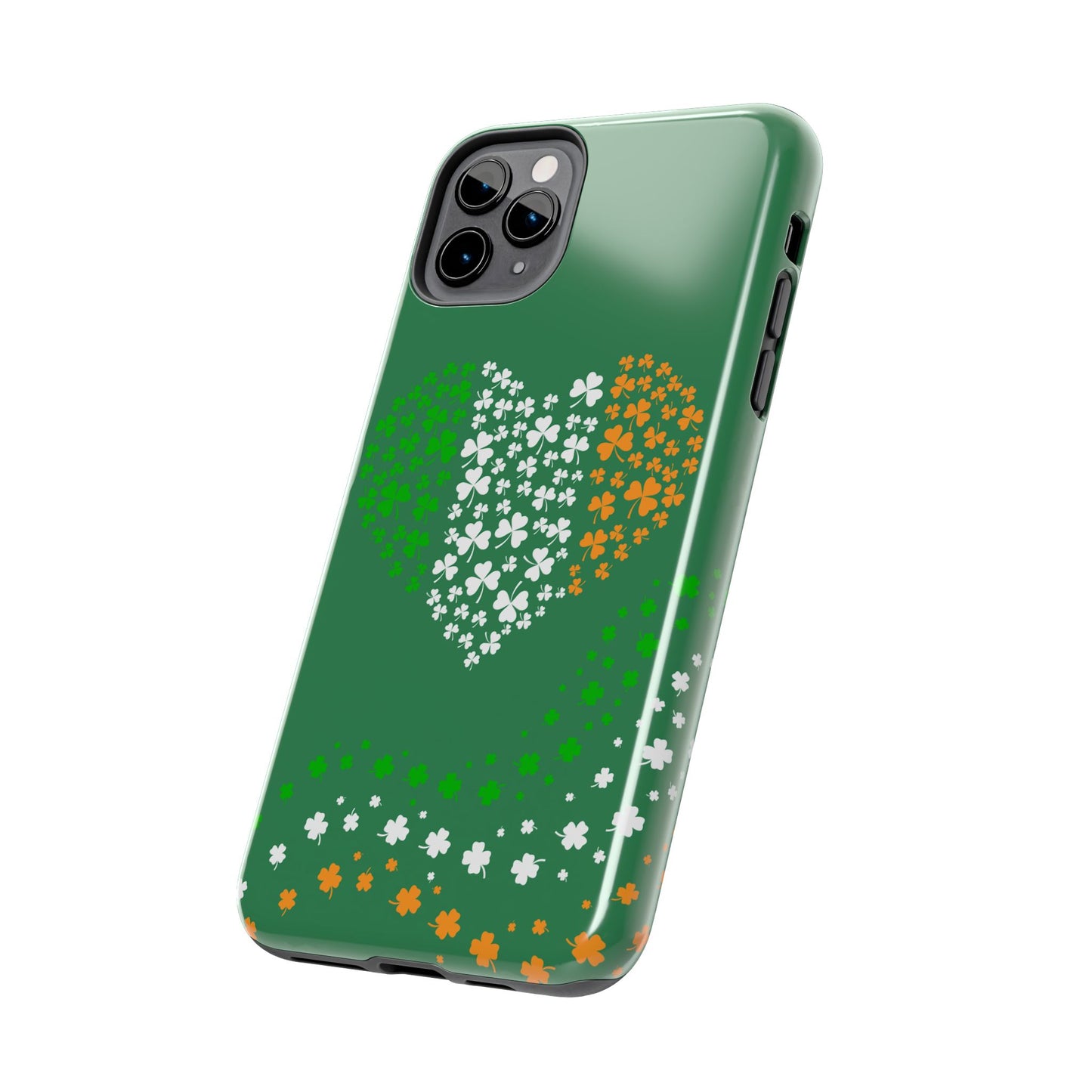 St. Patty's Phone Case-Irish heart- iPhone compatible