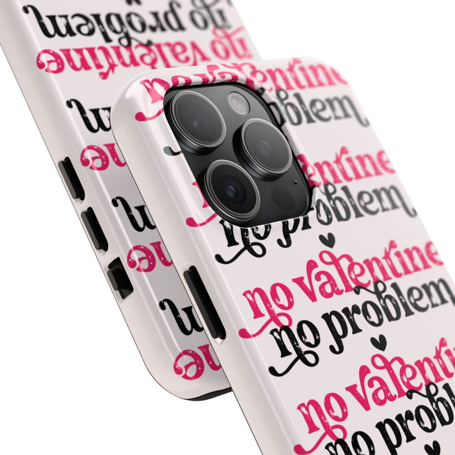 No Valentines-Valentines day iPhone case- Anti valentines phone cover