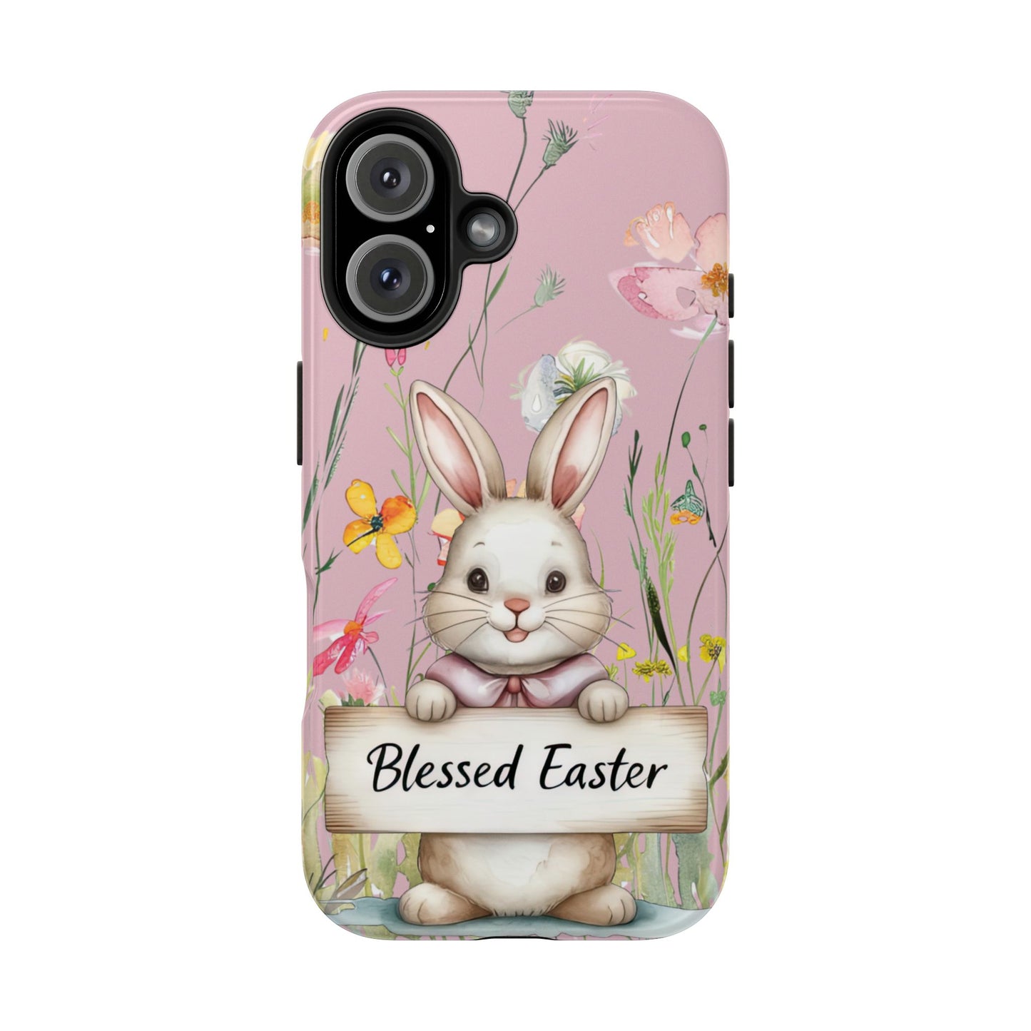 Spring blessed Easter bunny Phone Case iPhone compatible