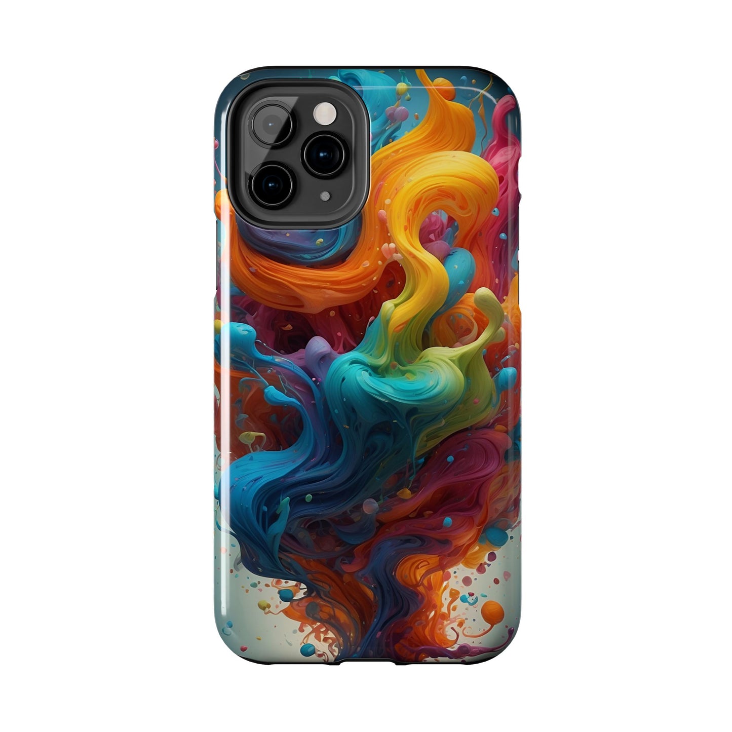 Color splash Abstract Phone Case iPhone compatible
