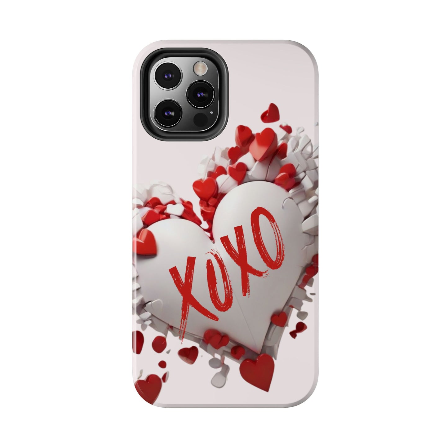 XOXO Valentines-Valentines day iPhone case- Romantic & stylish design