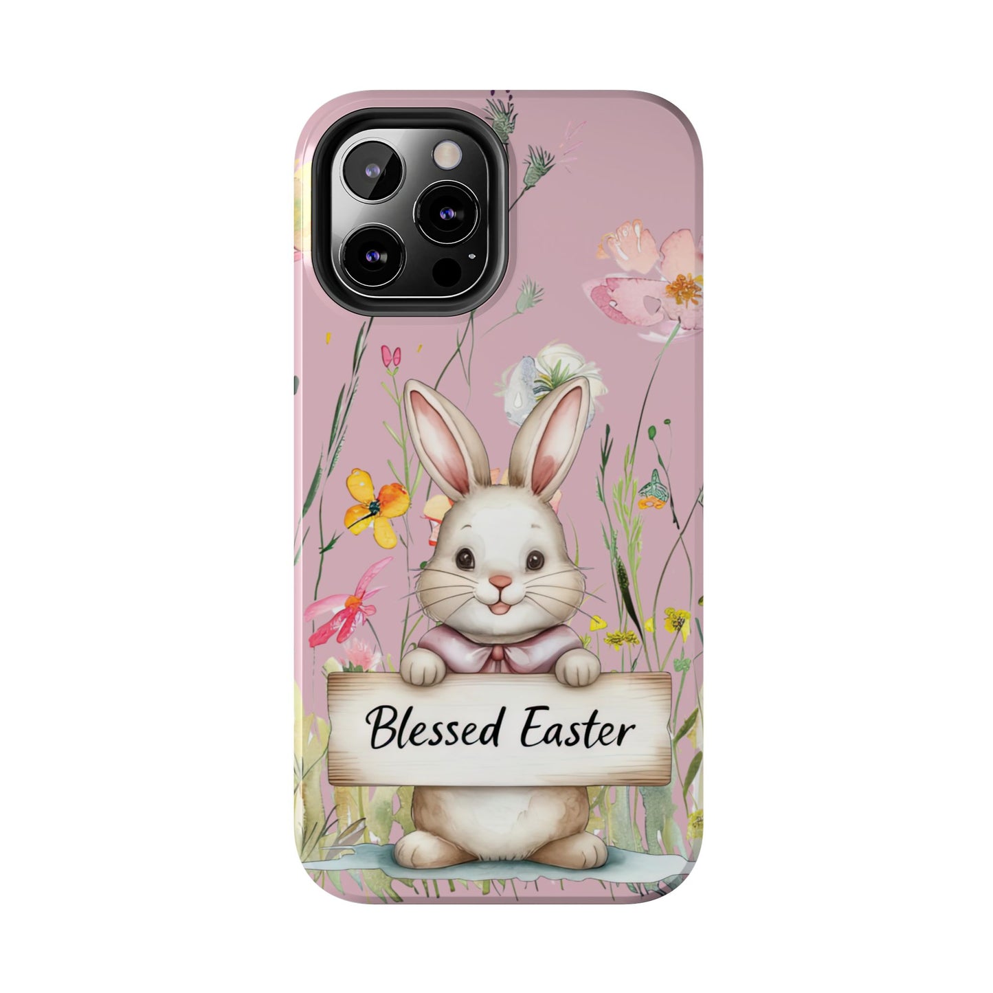 Spring blessed Easter bunny Phone Case iPhone compatible