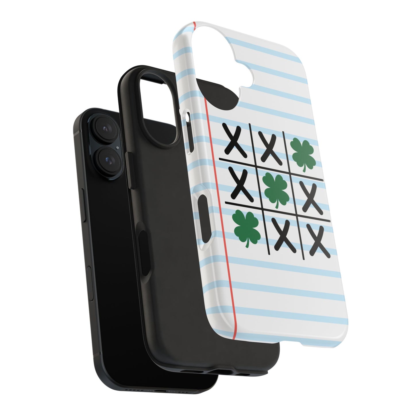 Irish tic-tac-toe-St. pattys Phone Case