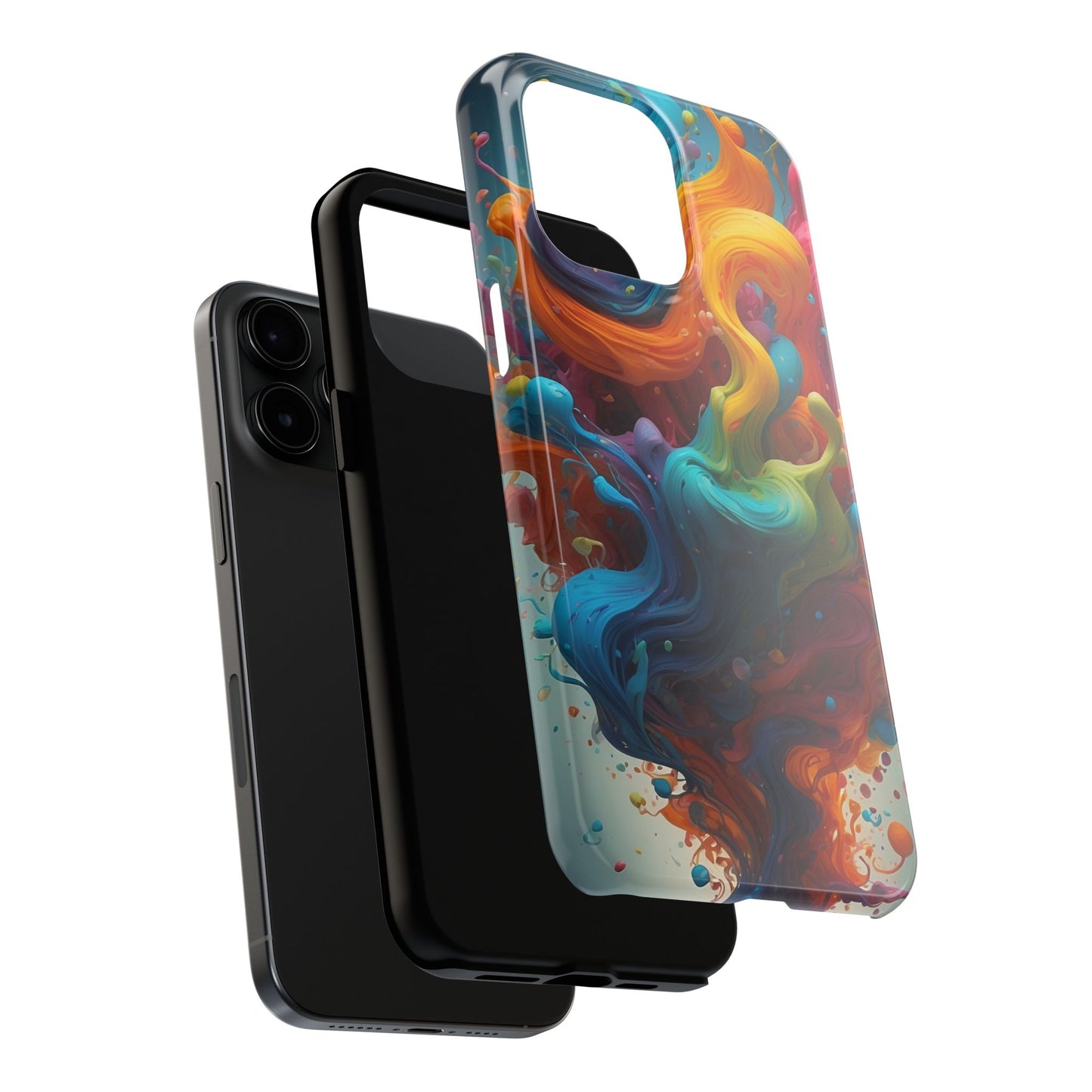 Color splash Abstract Phone Case iPhone compatible